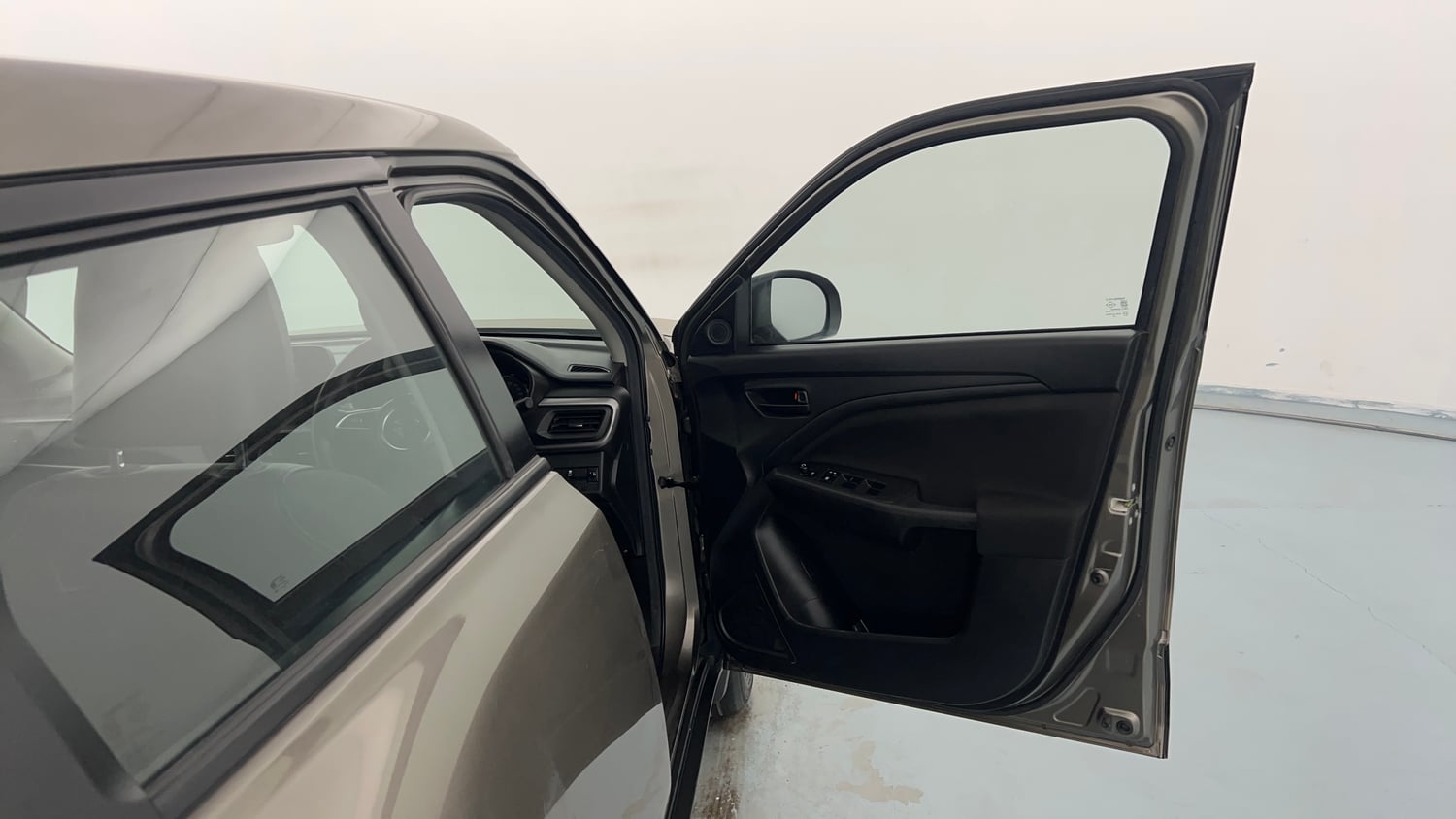 Used 2025 Maruti Suzuki Brezza VXi Petrol Manual interior RIGHT FRONT DOOR OPEN VIEW