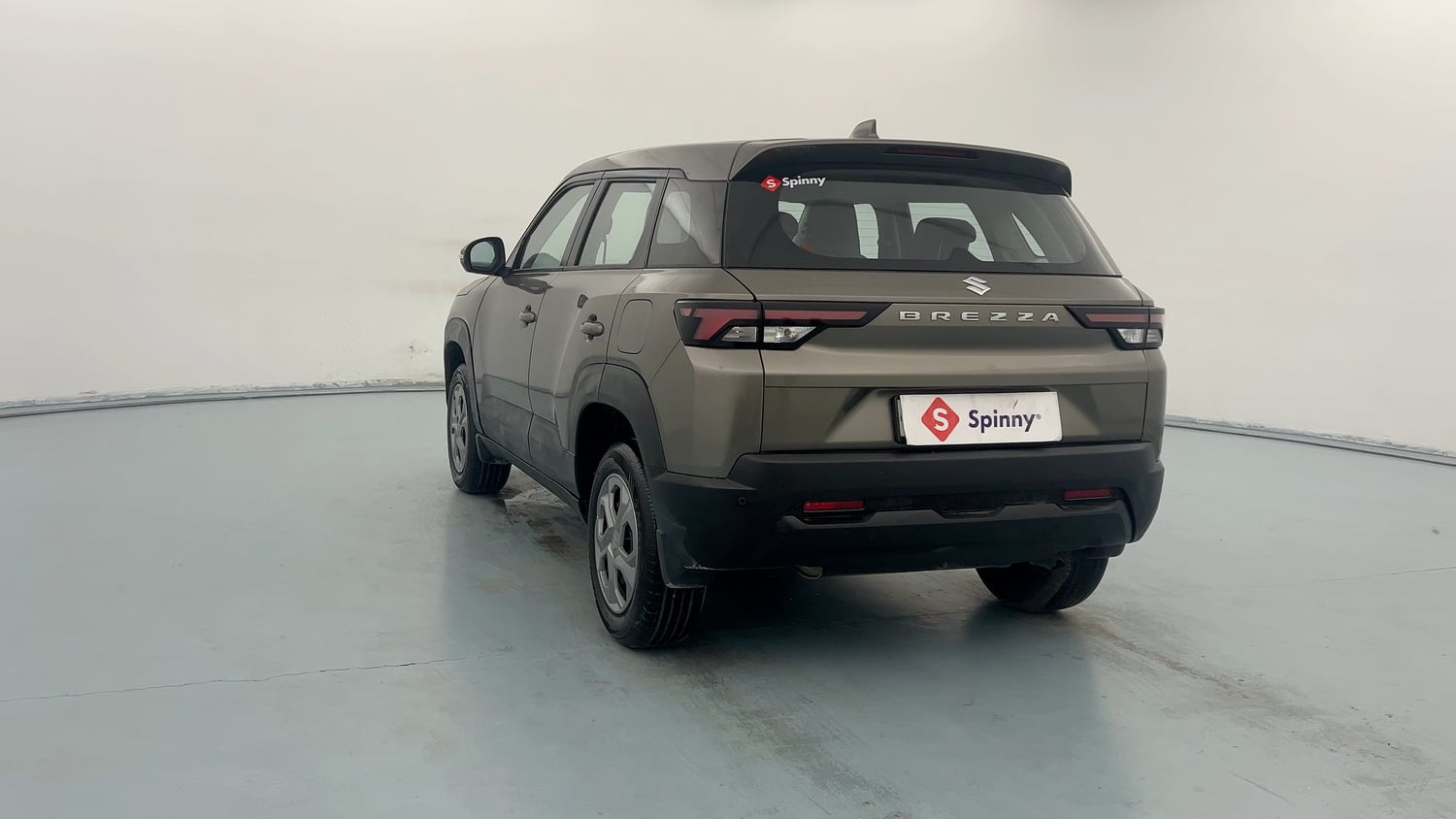 Used 2025 Maruti Suzuki Brezza VXi Petrol Manual exterior LEFT REAR CORNER VIEW