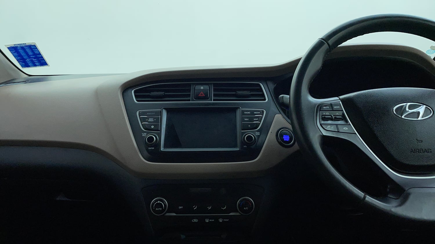 Used 2019 Hyundai Elite i20 Asta 1.2 (O) Petrol Manual interior MUSIC SYSTEM & AC CONTROL VIEW
