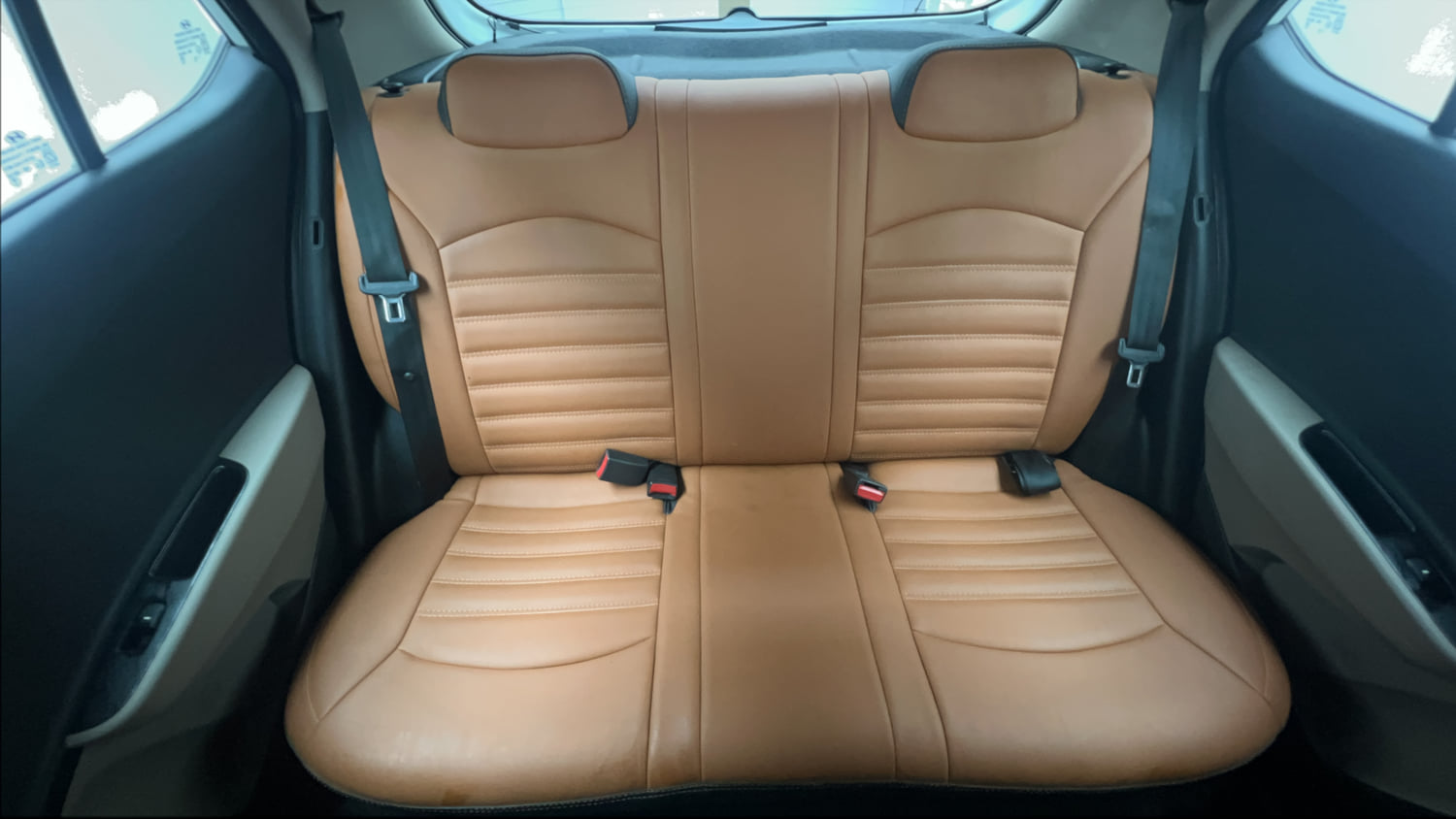 Used 2019 Hyundai Grand i10 Sportz AT 1.2 Kappa VTVT Petrol Automatic interior REAR SEAT CONDITION VIEW