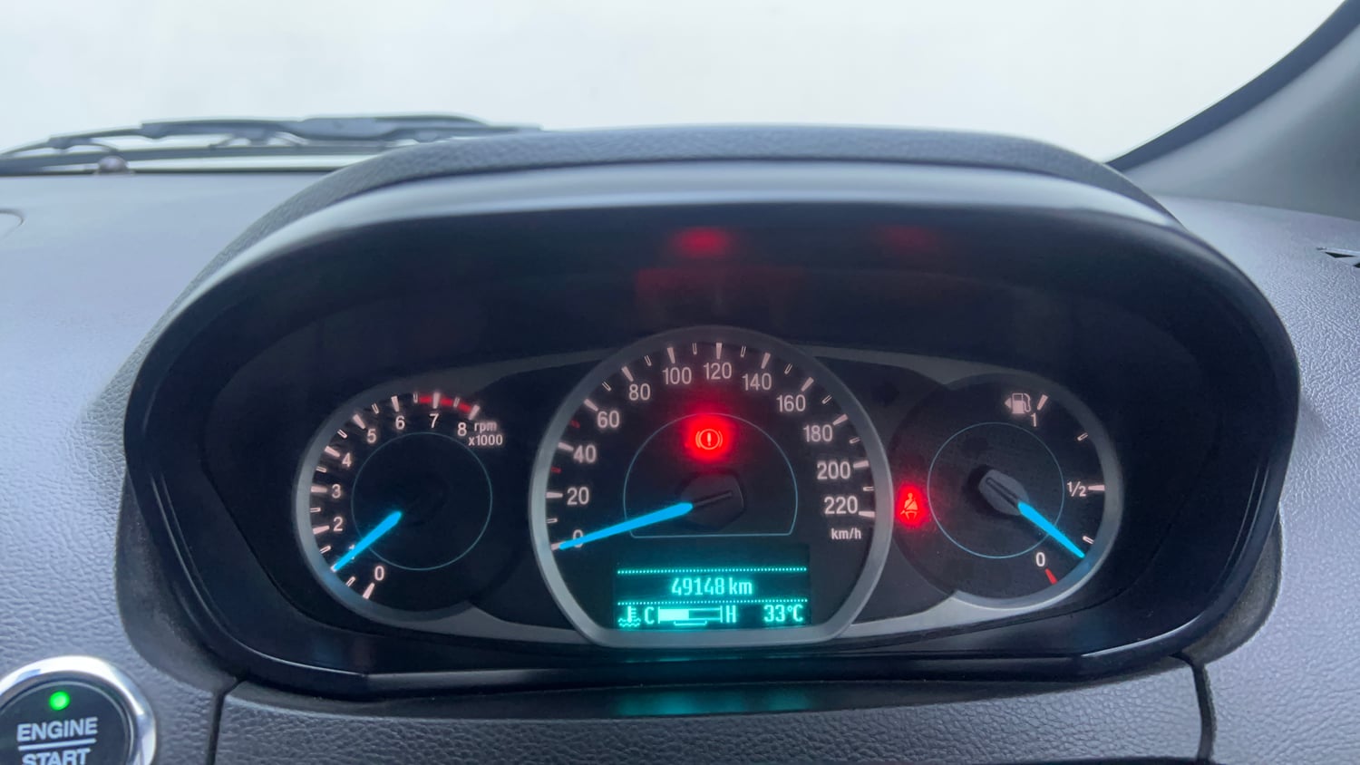 Used 2020 Ford Freestyle Titanium Plus 1.2 Ti-VCT Petrol Manual interior CLUSTERMETER VIEW