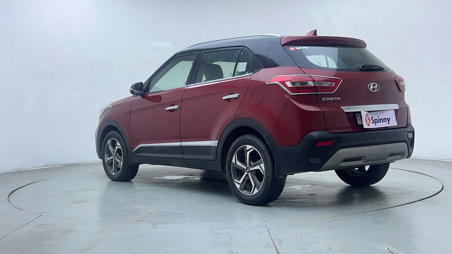 Used 2019 Hyundai Creta SX 1.6 AT Petrol Petrol Automatic exterior LEFT REAR CORNER VIEW