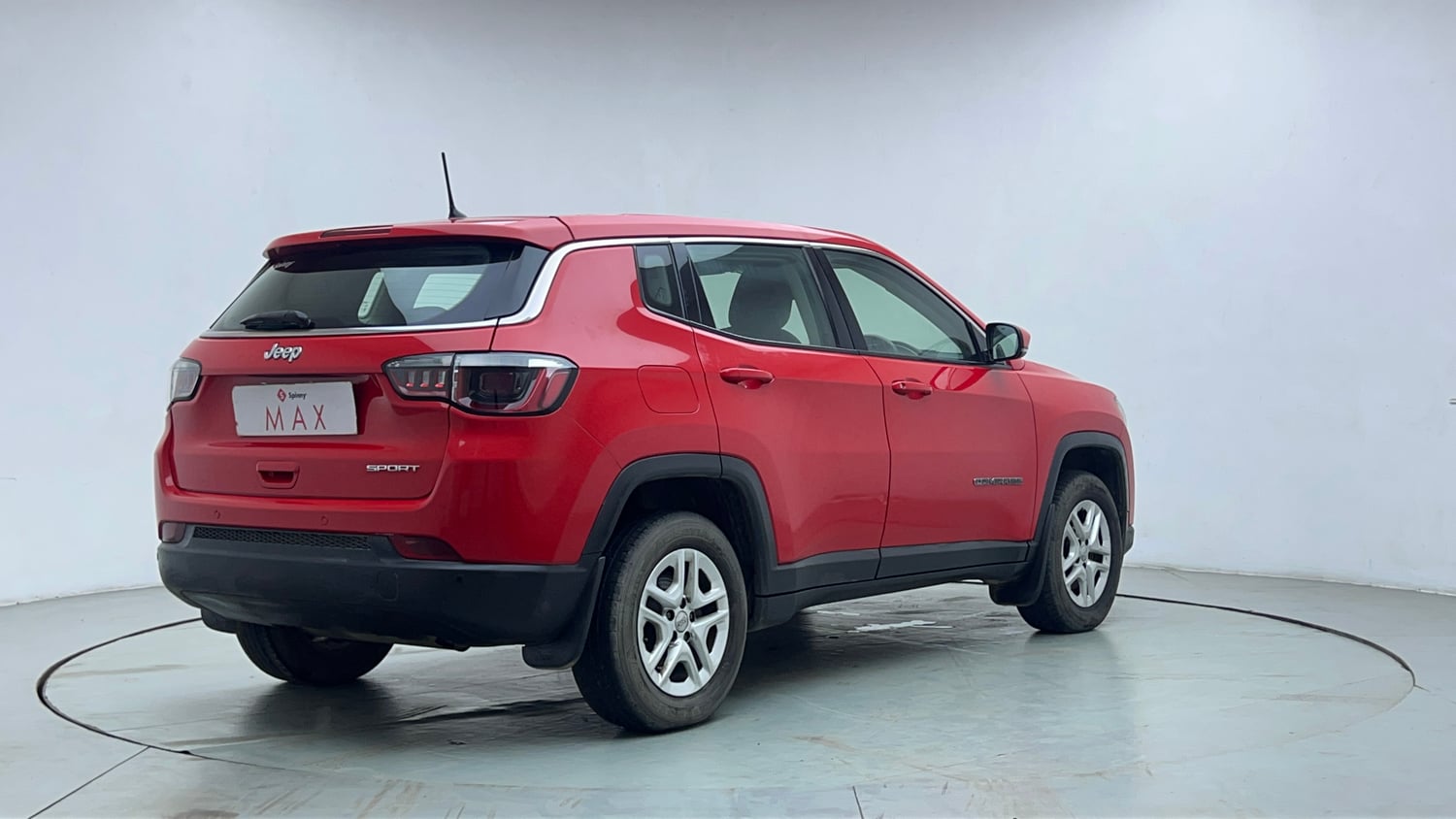 Used 2019 Jeep Compass Sport 1.4 Petrol Petrol Manual exterior RIGHT REAR CORNER VIEW