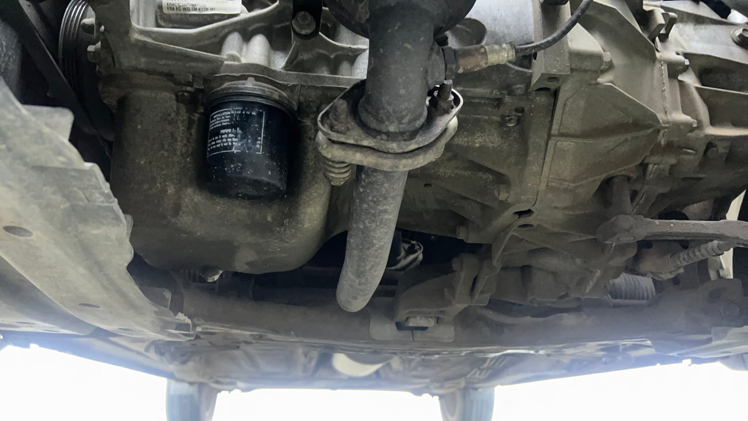 Used 2016 Maruti Suzuki Baleno Zeta 1.2 Petrol Manual extra FRONT LEFT UNDERBODY VIEW