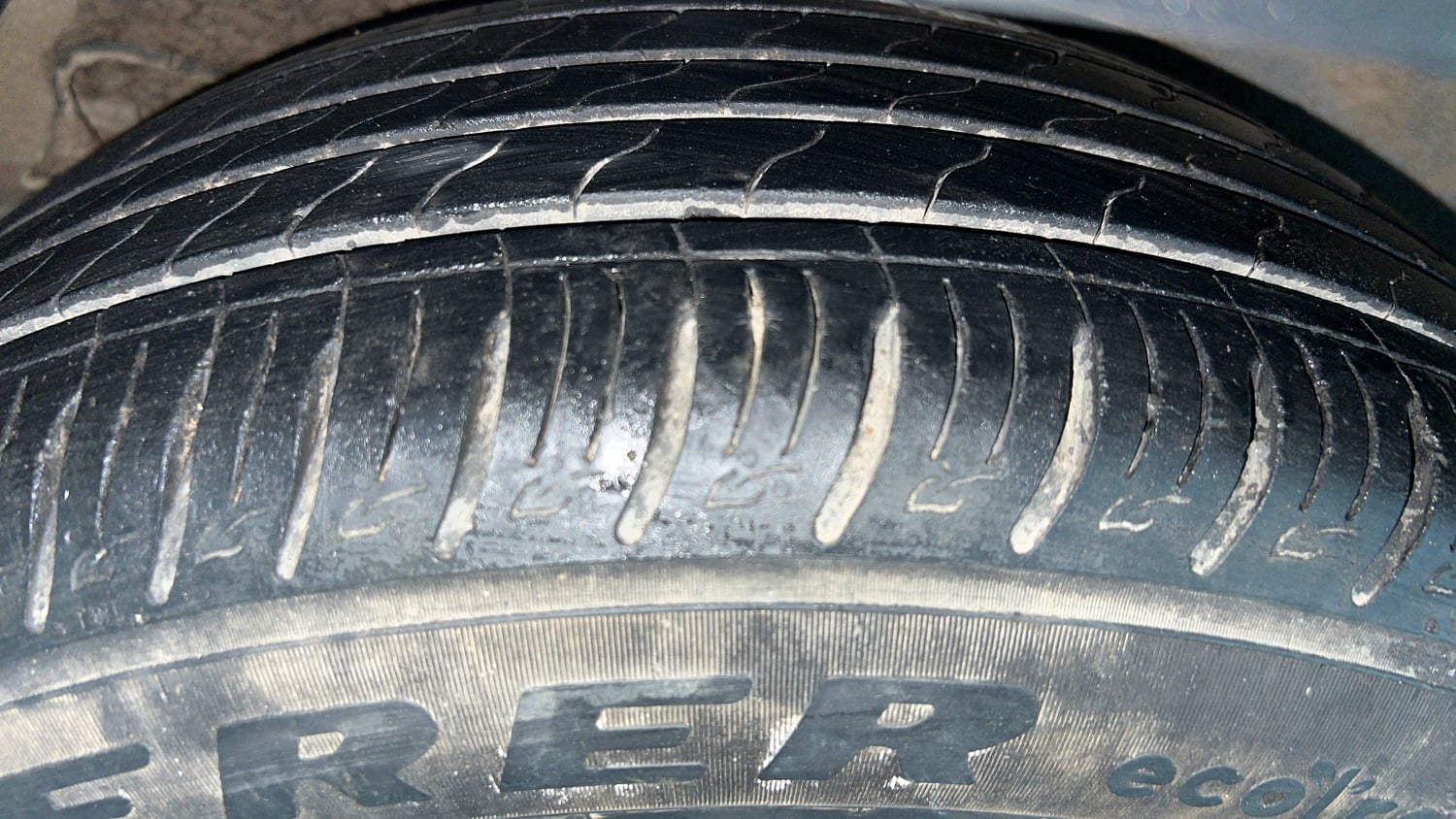Used 2017 Honda Jazz VX Petrol Petrol Manual tyres RIGHT REAR TYRE TREAD VIEW