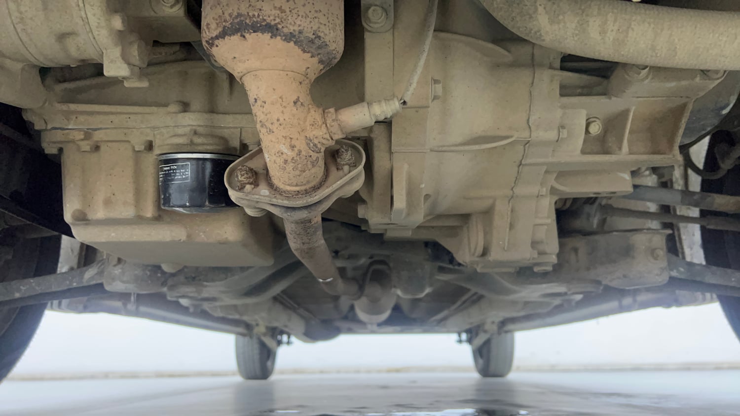 Used 2015 Maruti Suzuki Wagon R VXI Petrol Manual extra FRONT LEFT UNDERBODY VIEW