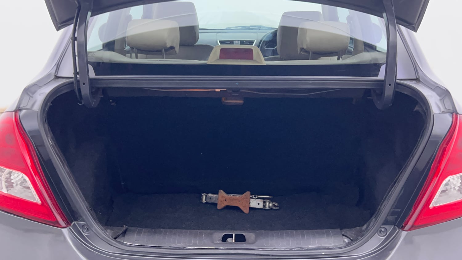 Used 2014 Maruti Suzuki Swift Dzire VXI Petrol Manual interior DICKY INSIDE VIEW