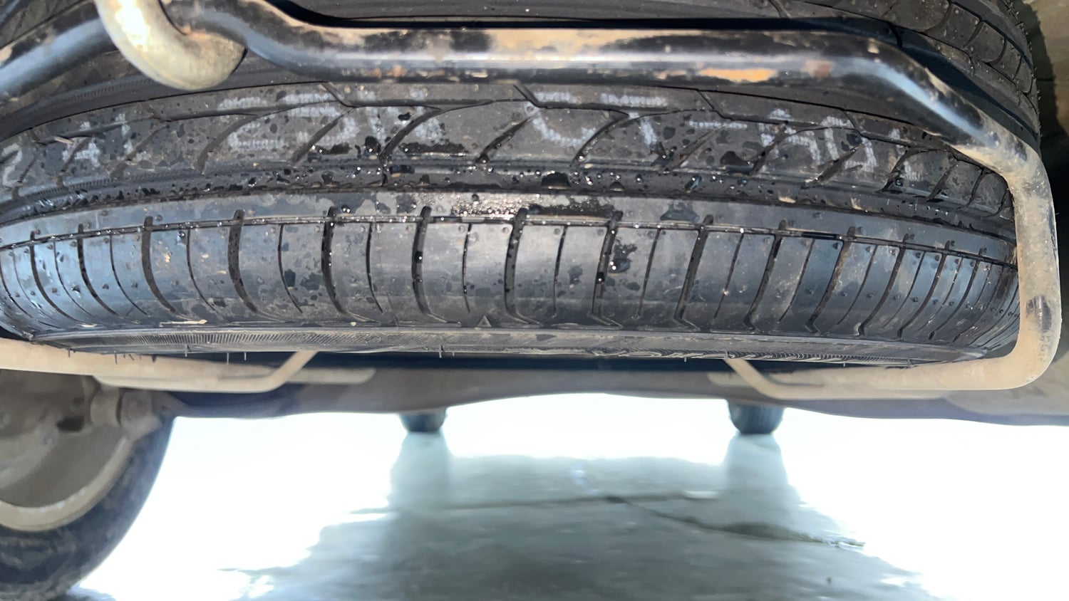 Used 2021 Maruti Suzuki New Ertiga VXi Petrol Manual tyres SPARE TYRE VIEW
