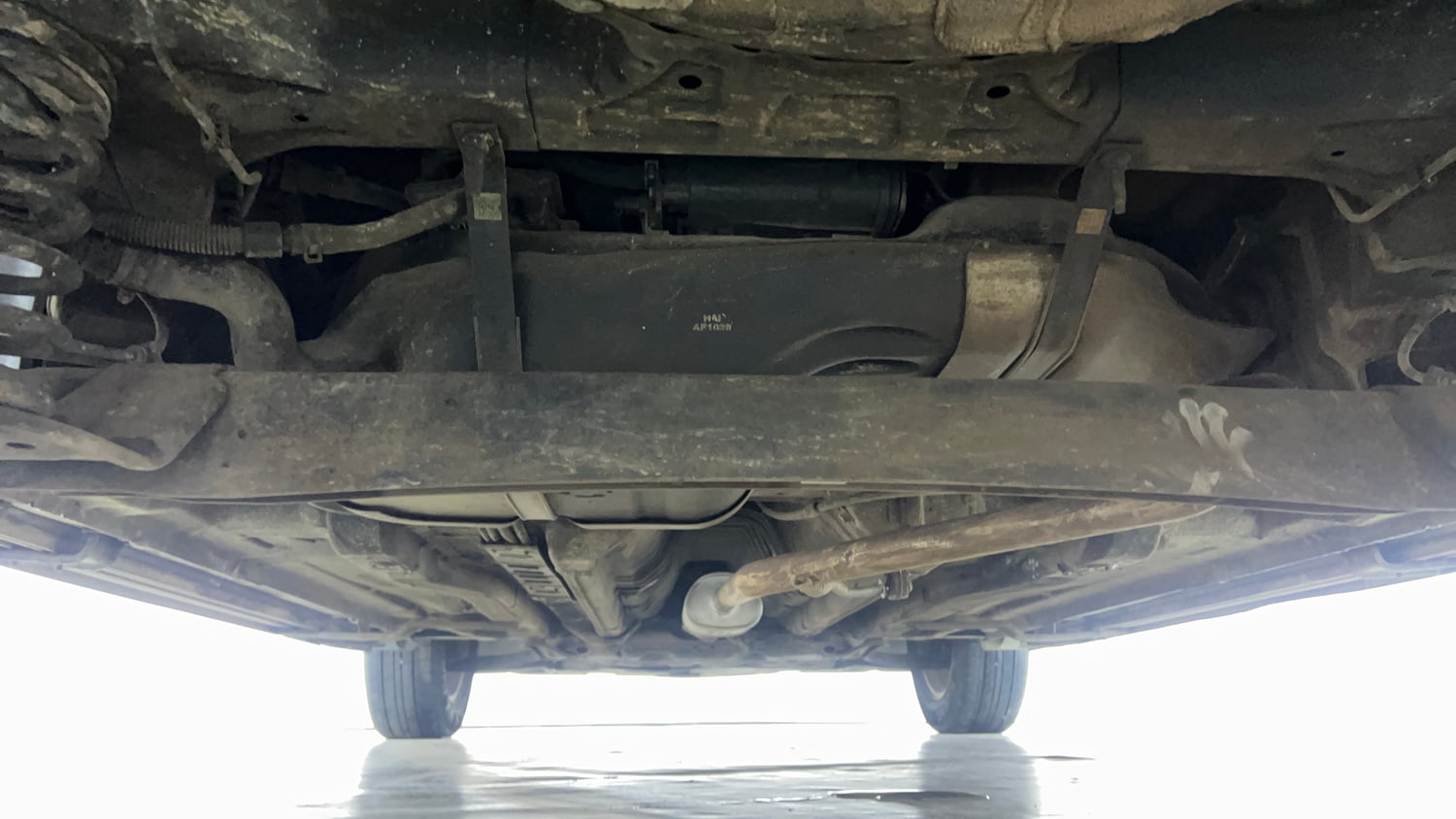 Used 2016 Hyundai Creta 1.6 SX Plus Petrol Petrol Manual extra REAR UNDERBODY VIEW (TAKEN FROM REAR)