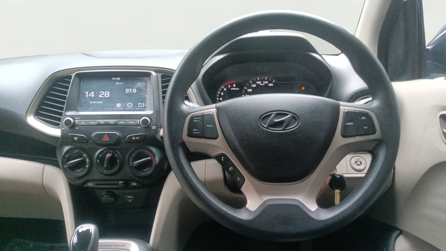 Used 2019 Hyundai Santro Sportz AMT Petrol Automatic interior STEERING VIEW