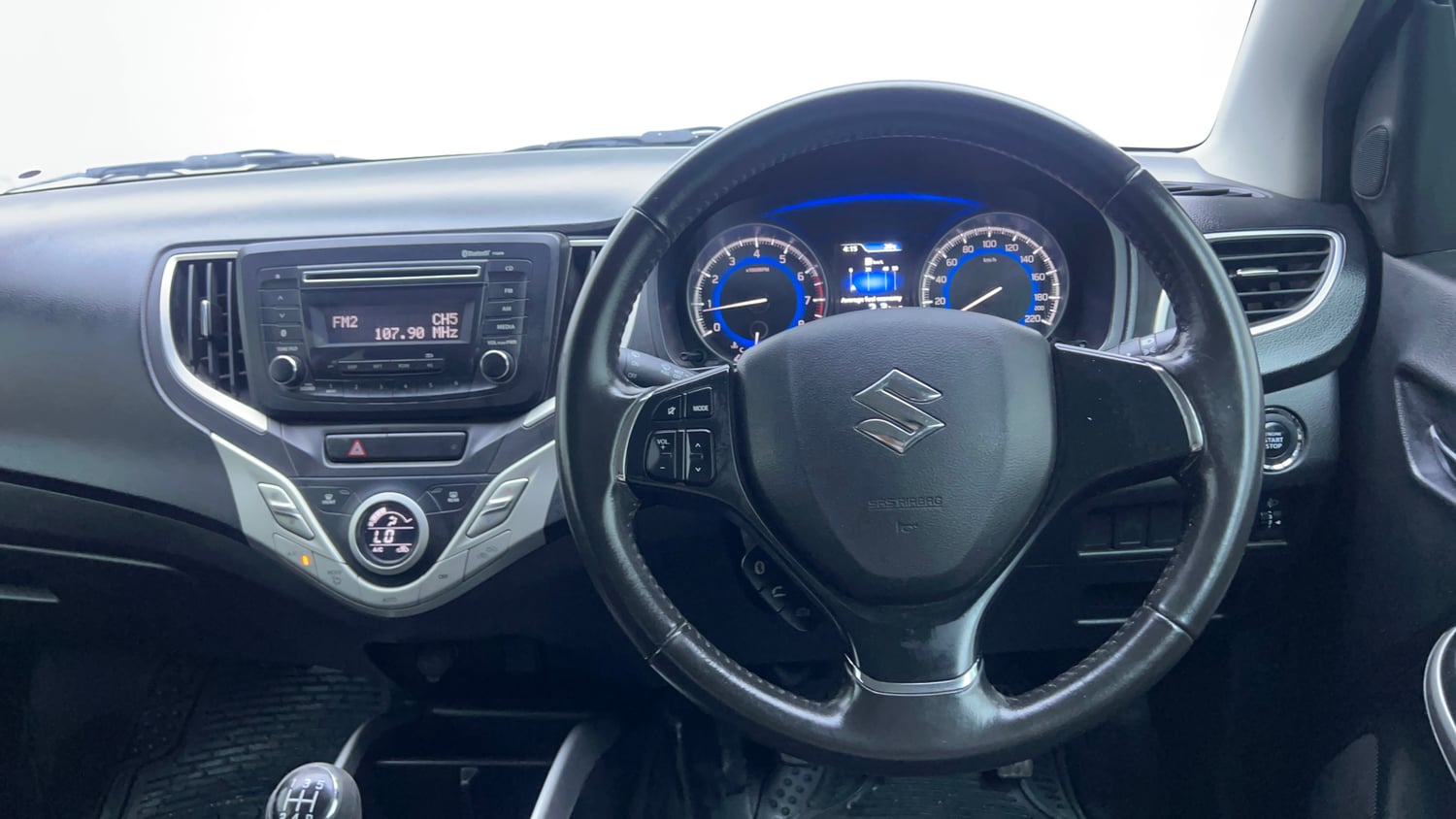 Used 2017 Maruti Suzuki Baleno Zeta 1.2 Petrol Manual interior STEERING VIEW