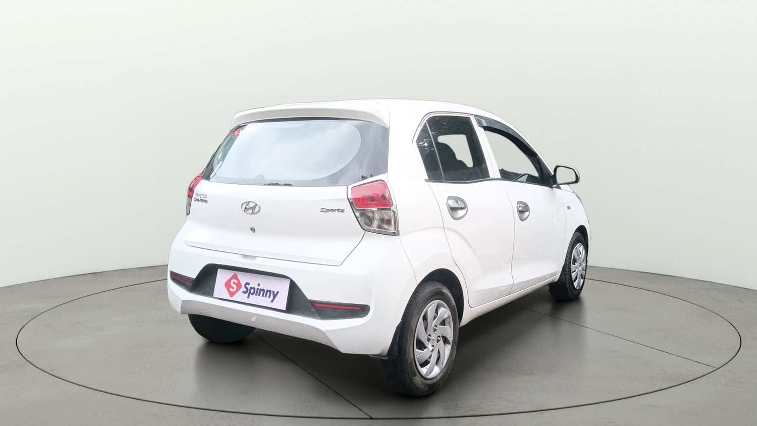 Used 2019 Hyundai Santro Sportz AMT Petrol Automatic exterior RIGHT REAR CORNER VIEW