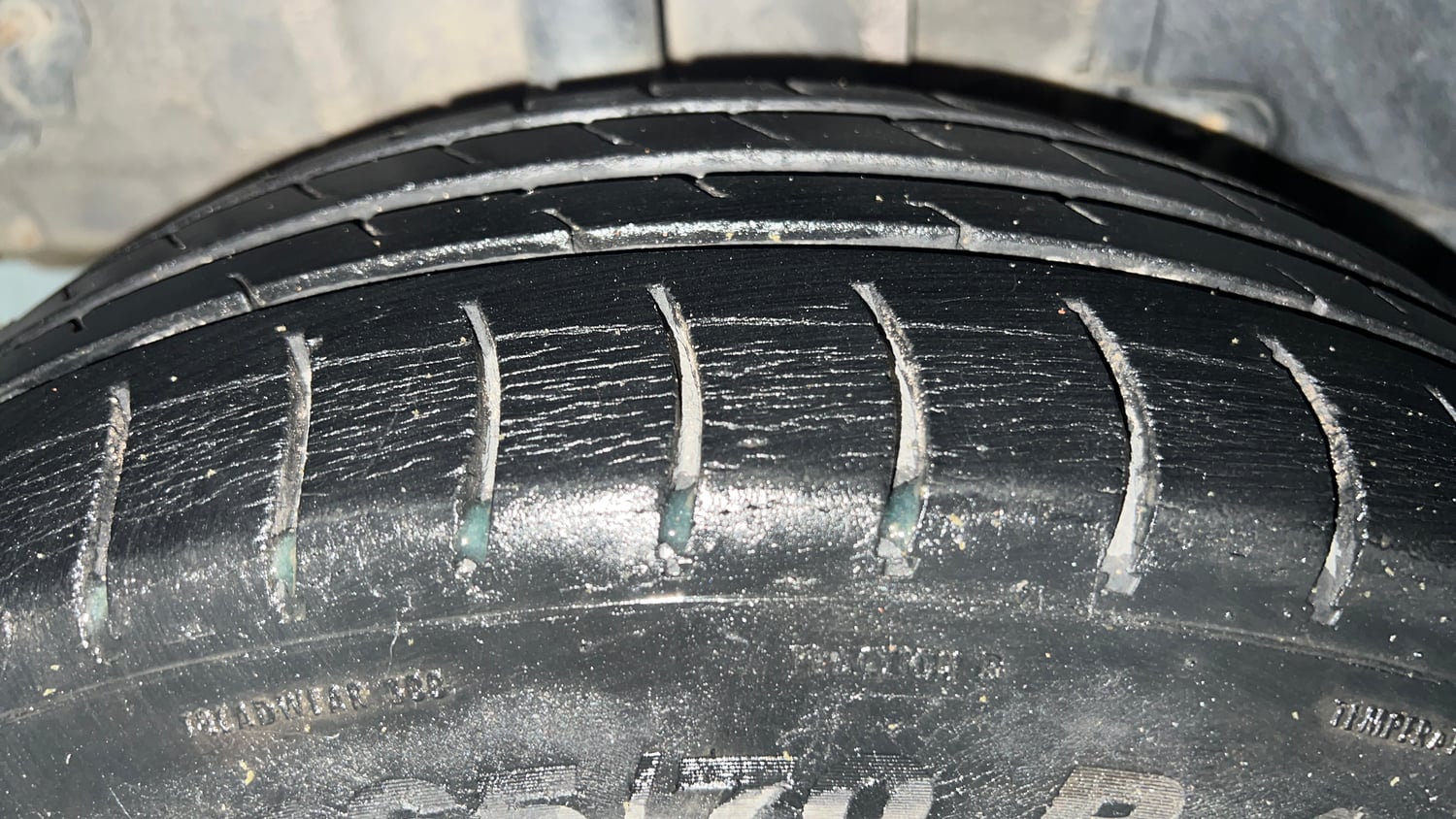 Used 2018 Tata Tigor Revotorq XZ (O) Diesel Manual tyres RIGHT REAR TYRE TREAD VIEW