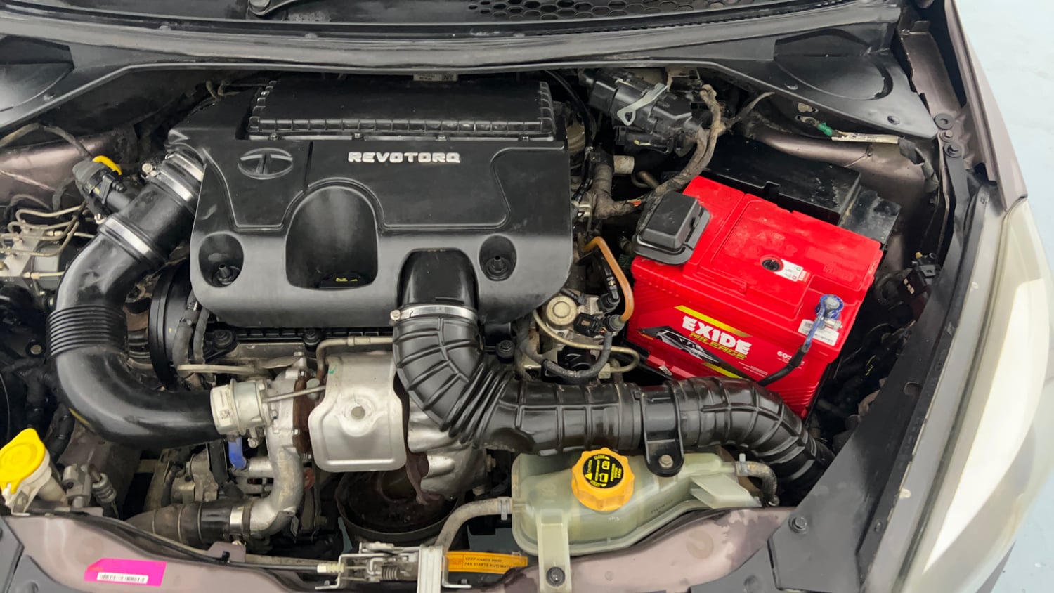 Used 2018 Tata Tigor Revotorq XZ (O) Diesel Manual engine ENGINE LEFT SIDE VIEW