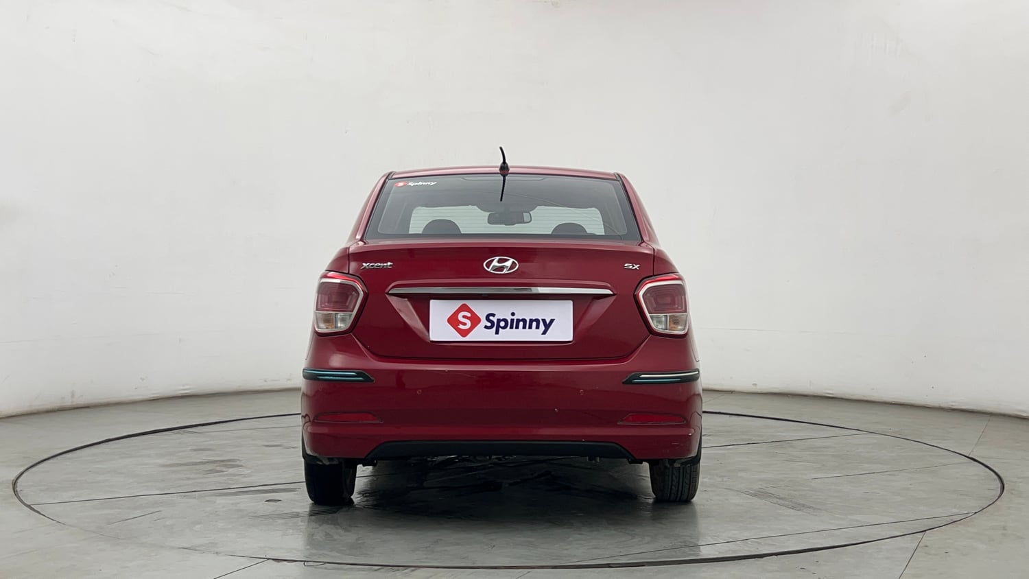 Used 2016 Hyundai Xcent SX 1.2 Petrol Manual exterior BACK VIEW