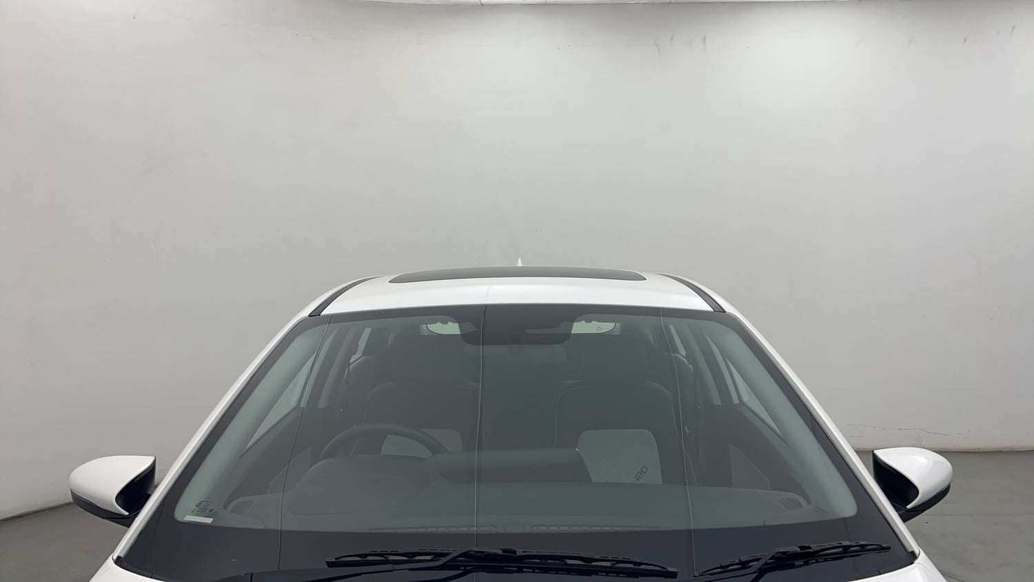 Used 2024 Hyundai New i20 Asta (O) 1.2 IVT Petrol Automatic exterior FRONT WINDSHIELD VIEW