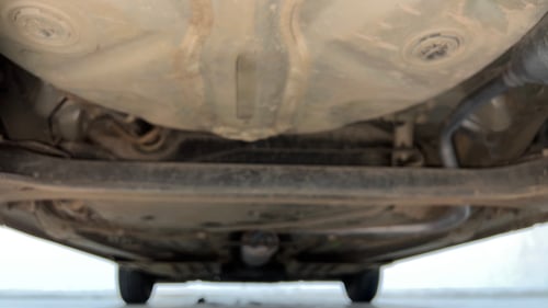Used 2022 Maruti Suzuki Swift VXi AMT Petrol Automatic extra REAR UNDERBODY VIEW (TAKEN FROM REAR)