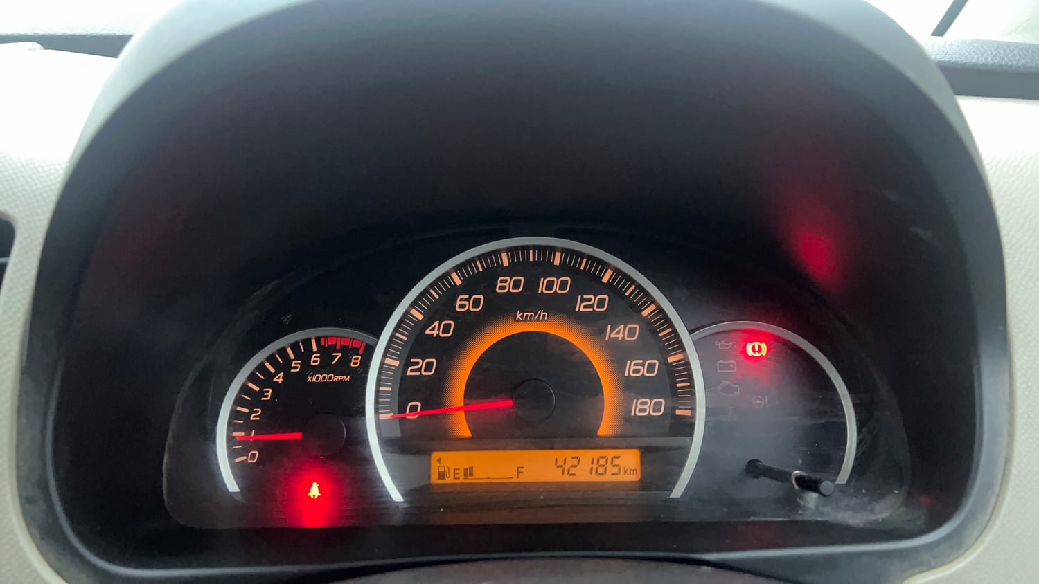 Used 2015 Maruti Suzuki Wagon R VXI Petrol Manual interior CLUSTERMETER VIEW