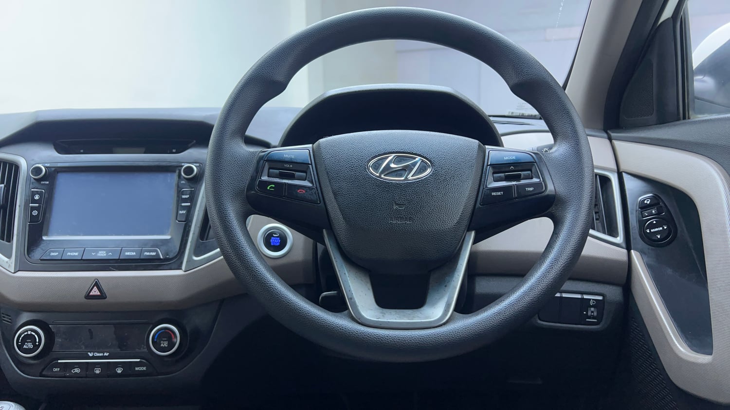 Used 2016 Hyundai Creta 1.6 SX Plus Petrol Petrol Manual interior STEERING VIEW