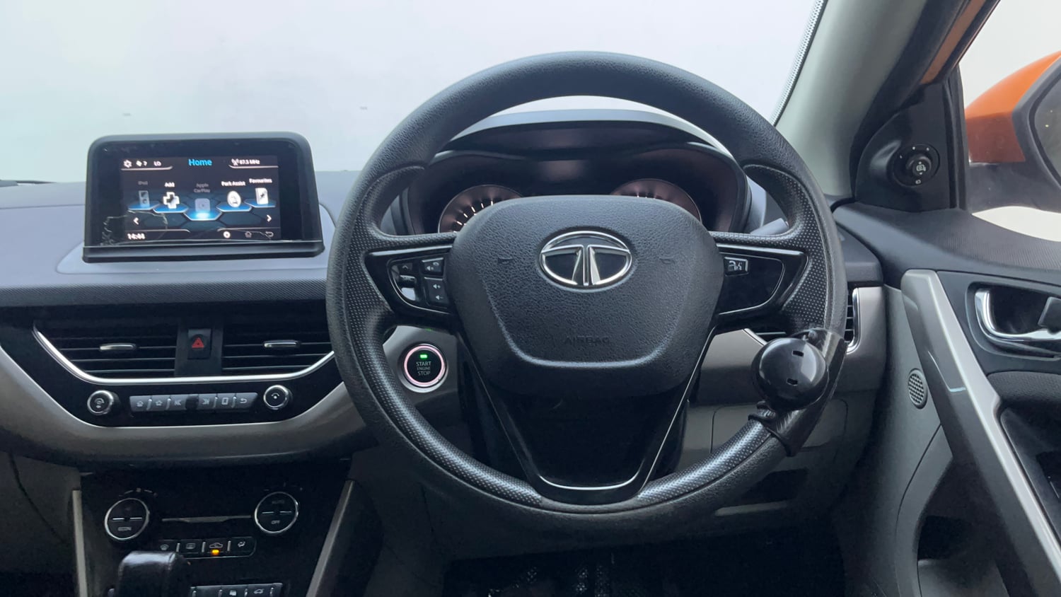 Used 2018 Tata Nexon XZA Plus Diesel Dual Tone Diesel Automatic interior STEERING VIEW