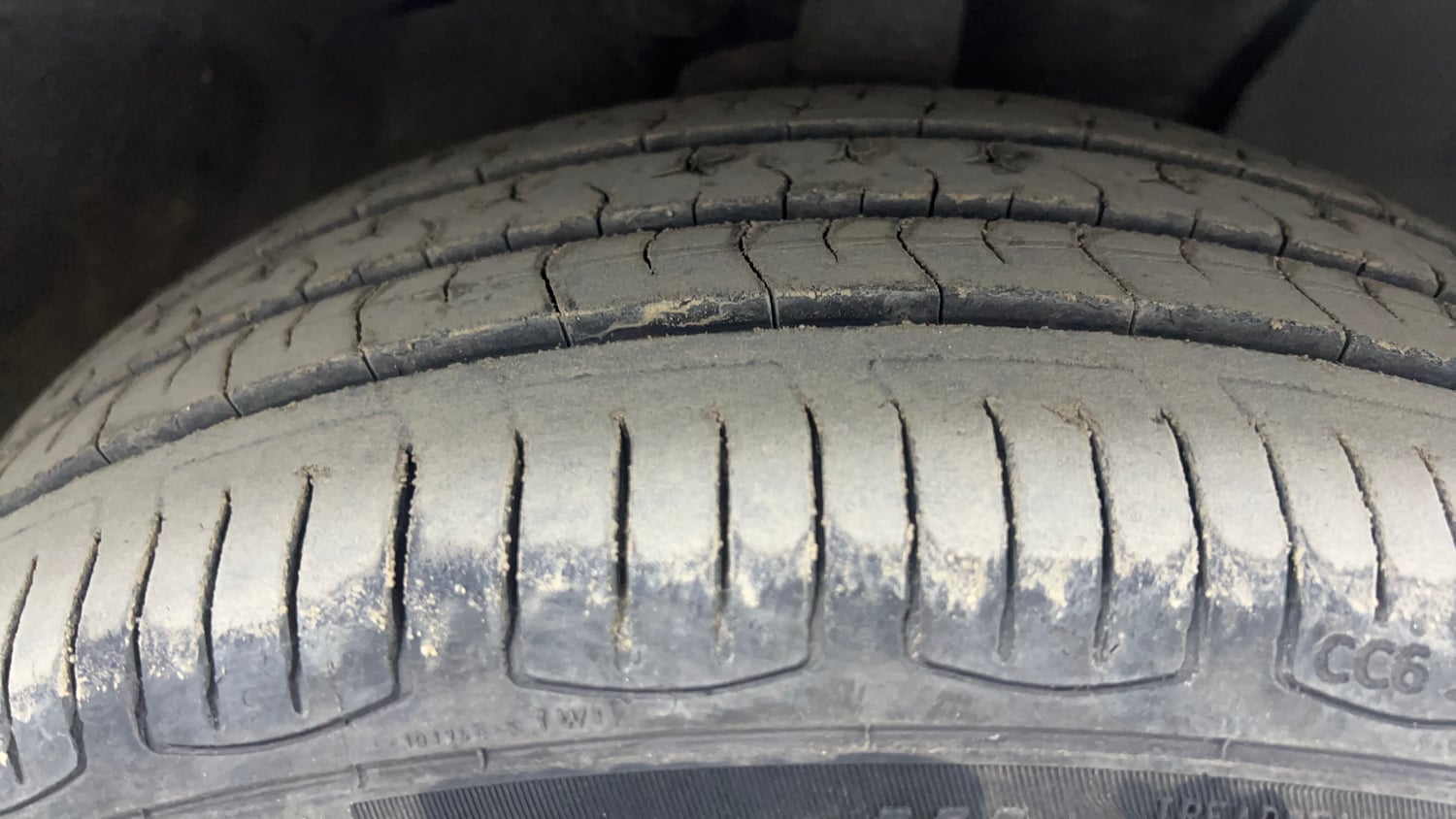 Used 2018 Nissan Micra XL Diesel Diesel Manual tyres RIGHT FRONT TYRE TREAD VIEW