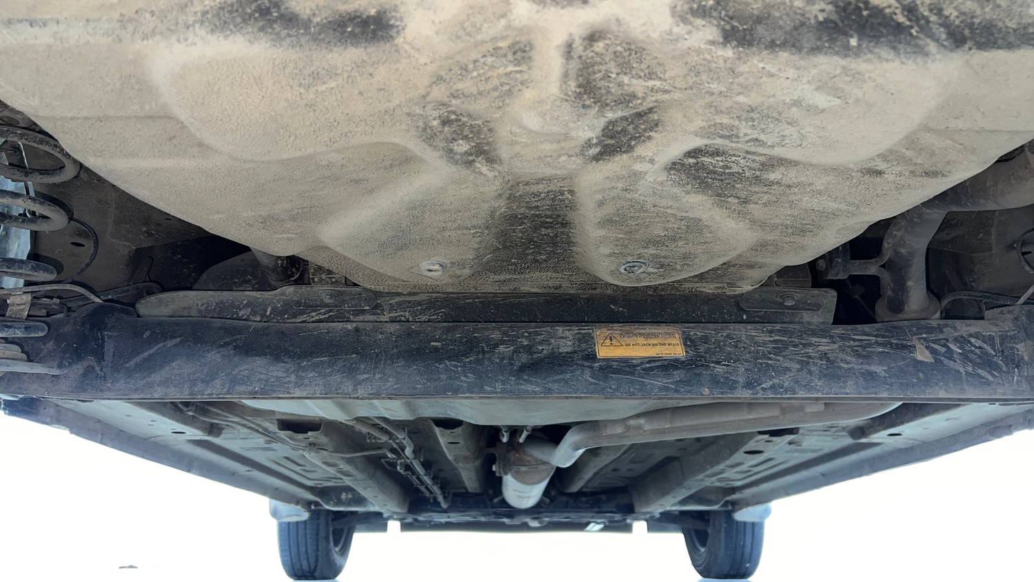 Used 2025 Tata Punch Adventure Plus AMT Petrol Automatic extra REAR UNDERBODY VIEW (TAKEN FROM REAR)