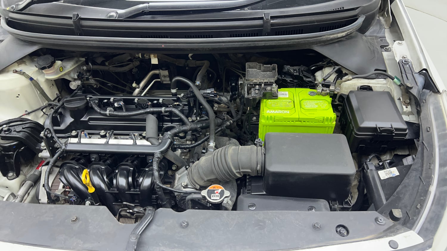 Used 2020 Hyundai Elite i20 Sportz Plus 1.2 Petrol Manual engine ENGINE LEFT SIDE VIEW