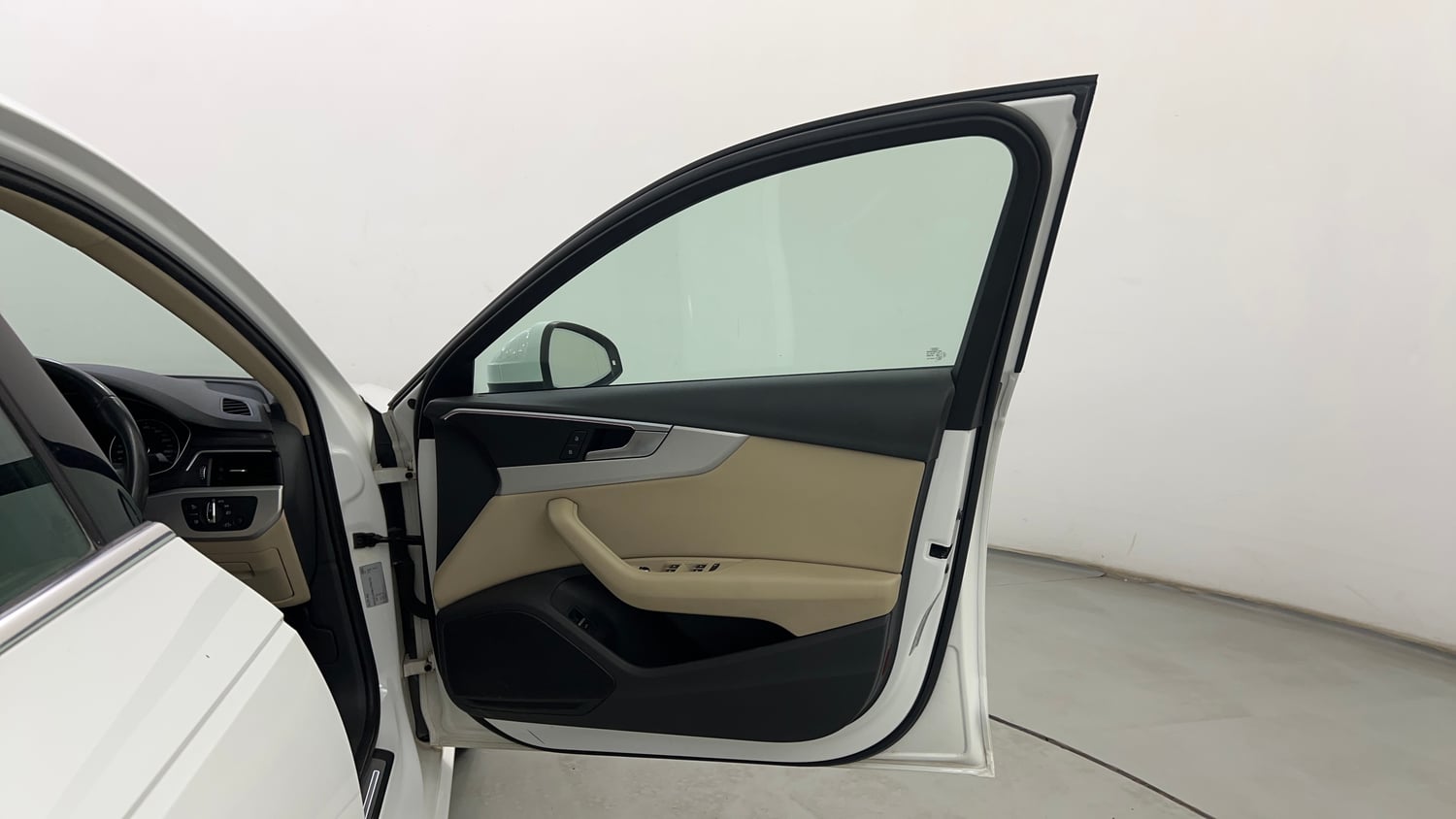 Used 2018 Audi A4 30 TFSI Premium Plus Petrol Automatic interior RIGHT FRONT DOOR OPEN VIEW