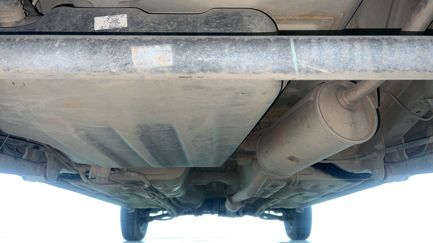 Used 2019 Maruti Suzuki Alto 800 LXI CNG (outside fitted) Cng Manual extra REAR UNDERBODY VIEW (TAKEN FROM REAR)