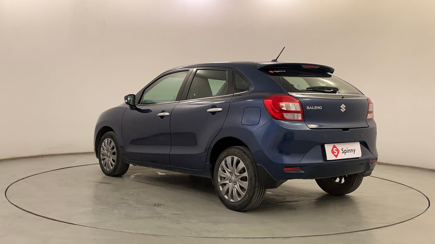 Used 2018 Maruti Suzuki Baleno Alpha 1.2 AT Petrol Automatic exterior LEFT REAR CORNER VIEW