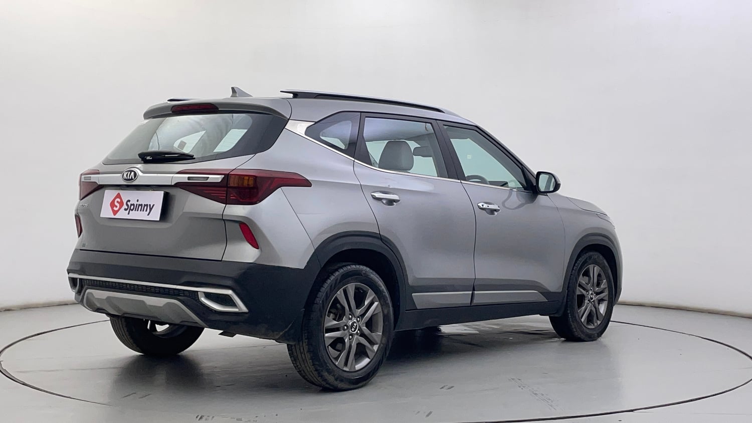 Used 2019 Kia Seltos HTX 1.5 Diesel Diesel Manual exterior RIGHT REAR CORNER VIEW