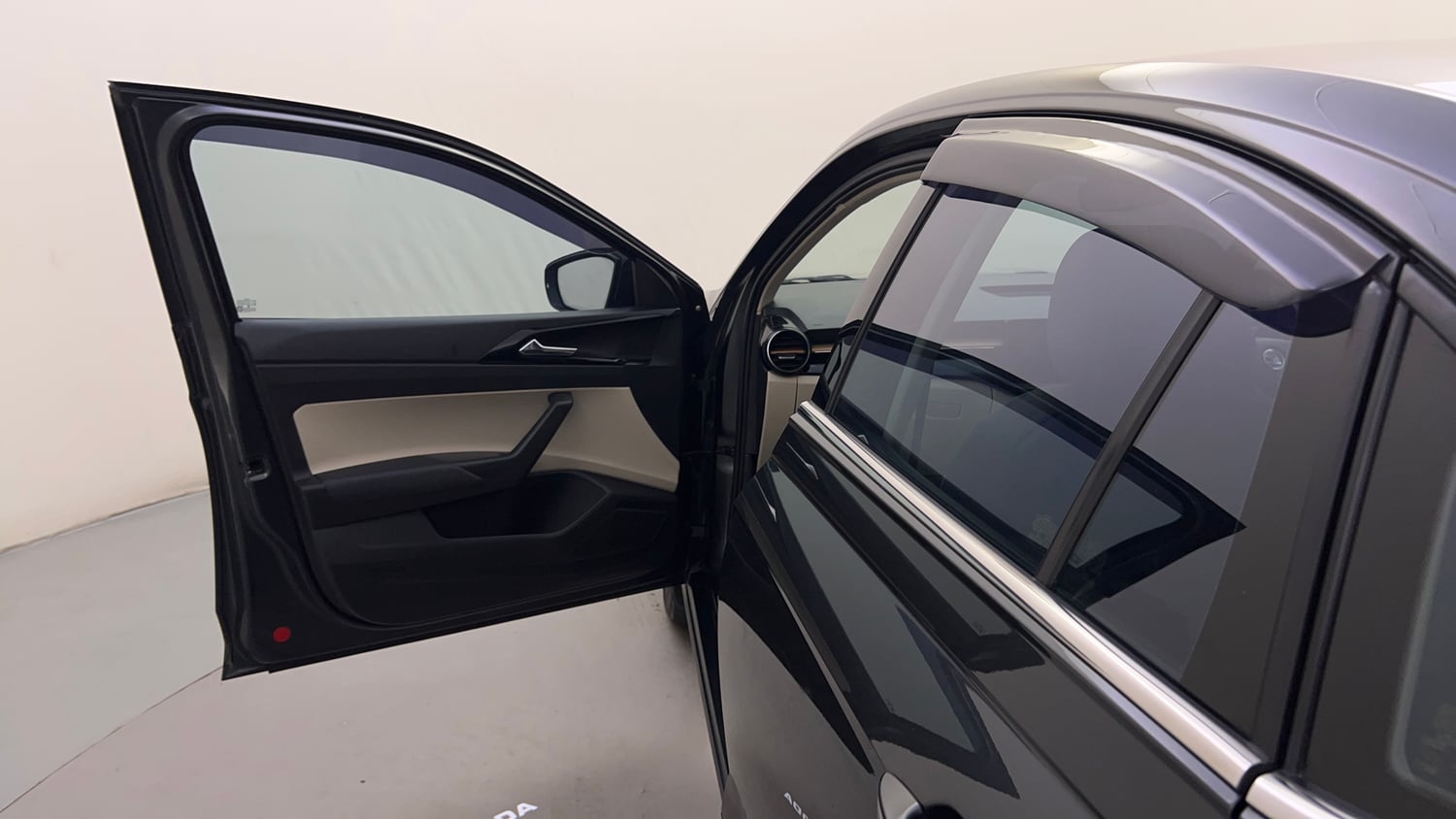 Used 2023 Skoda Slavia Style 1.5L TSI DSG Petrol Automatic interior LEFT FRONT DOOR OPEN VIEW