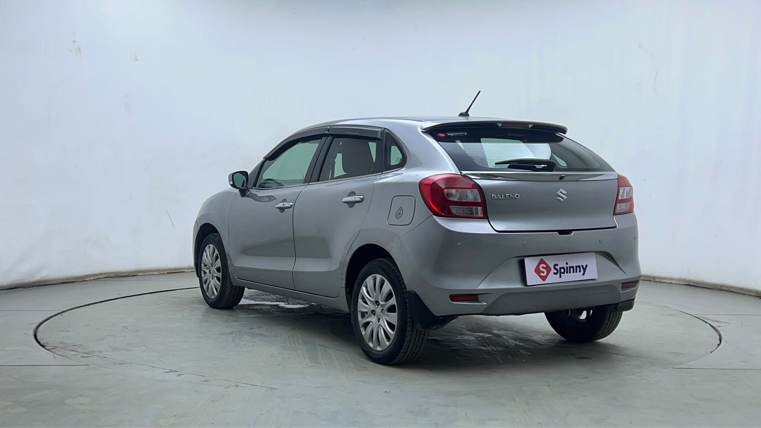 Used 2015 Maruti Suzuki Baleno Alpha 1.2 Petrol Manual exterior LEFT REAR CORNER VIEW