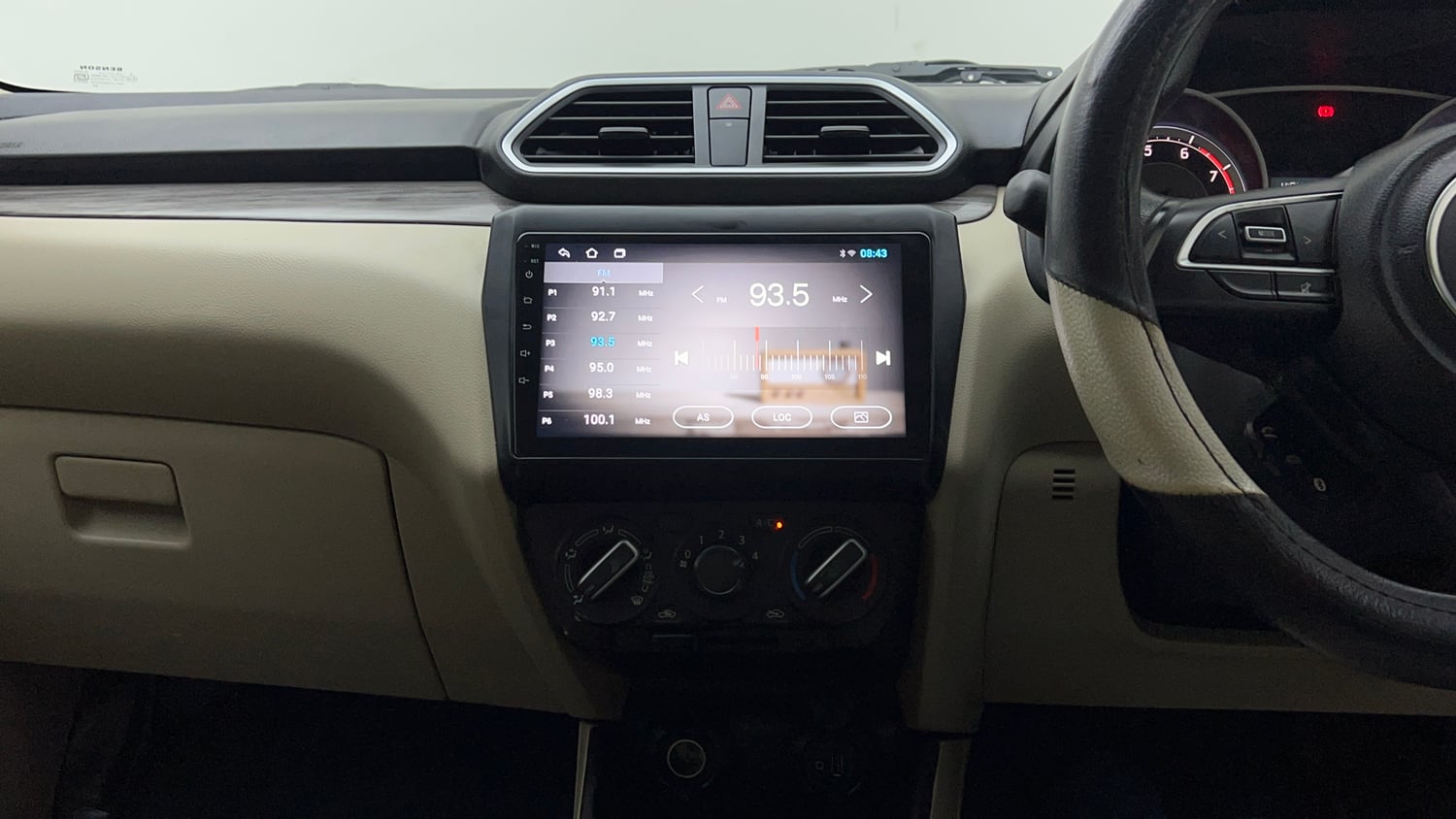 Used 2022 Maruti Suzuki Dzire VXi Petrol Manual interior MUSIC SYSTEM & AC CONTROL VIEW
