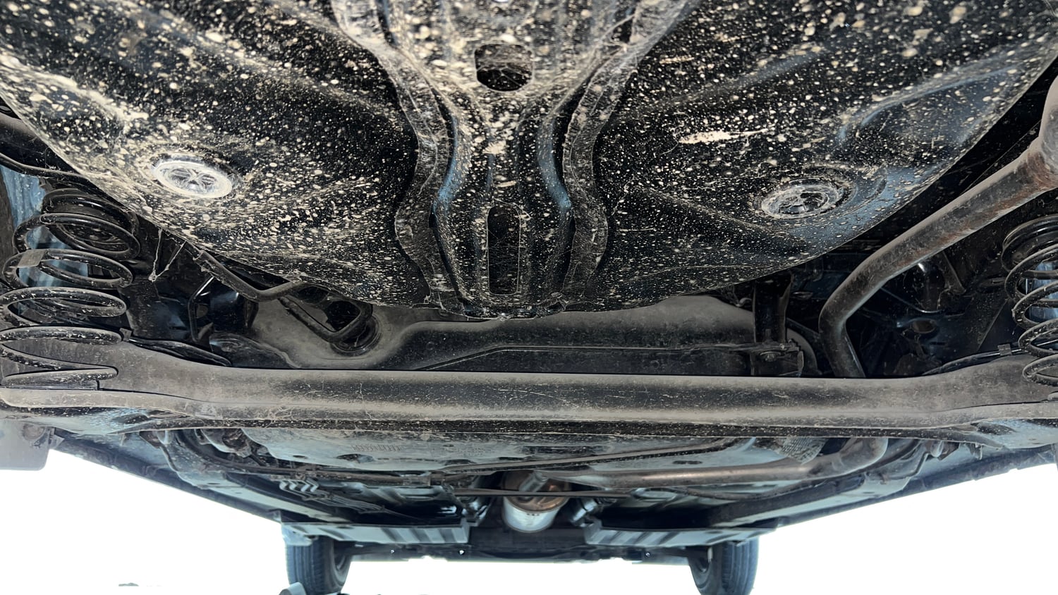 Used 2022 Maruti Suzuki Dzire VXi Petrol Manual extra REAR UNDERBODY VIEW (TAKEN FROM REAR)
