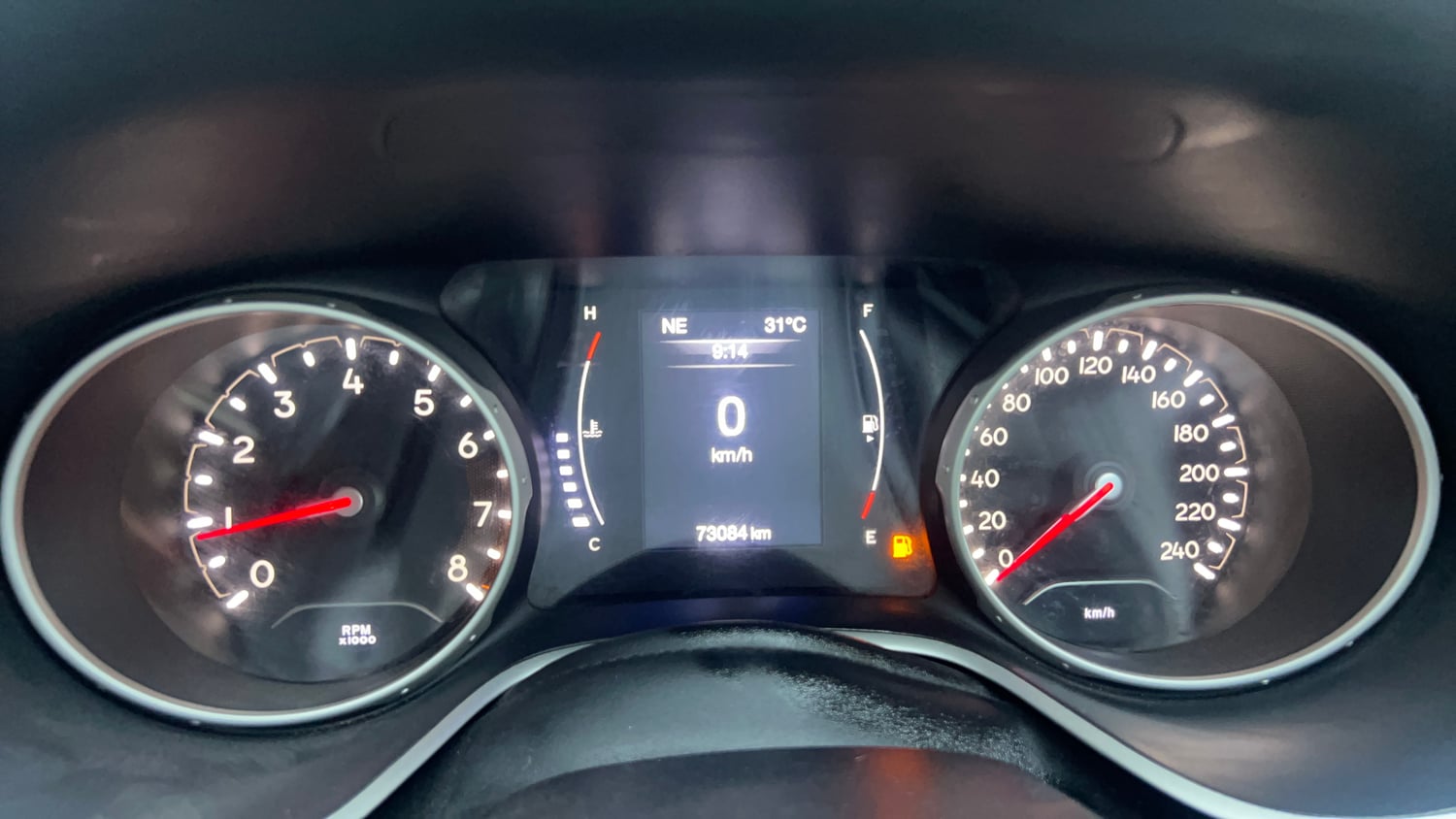 Used 2019 Jeep Compass Sport 1.4 Petrol Petrol Manual interior CLUSTERMETER VIEW