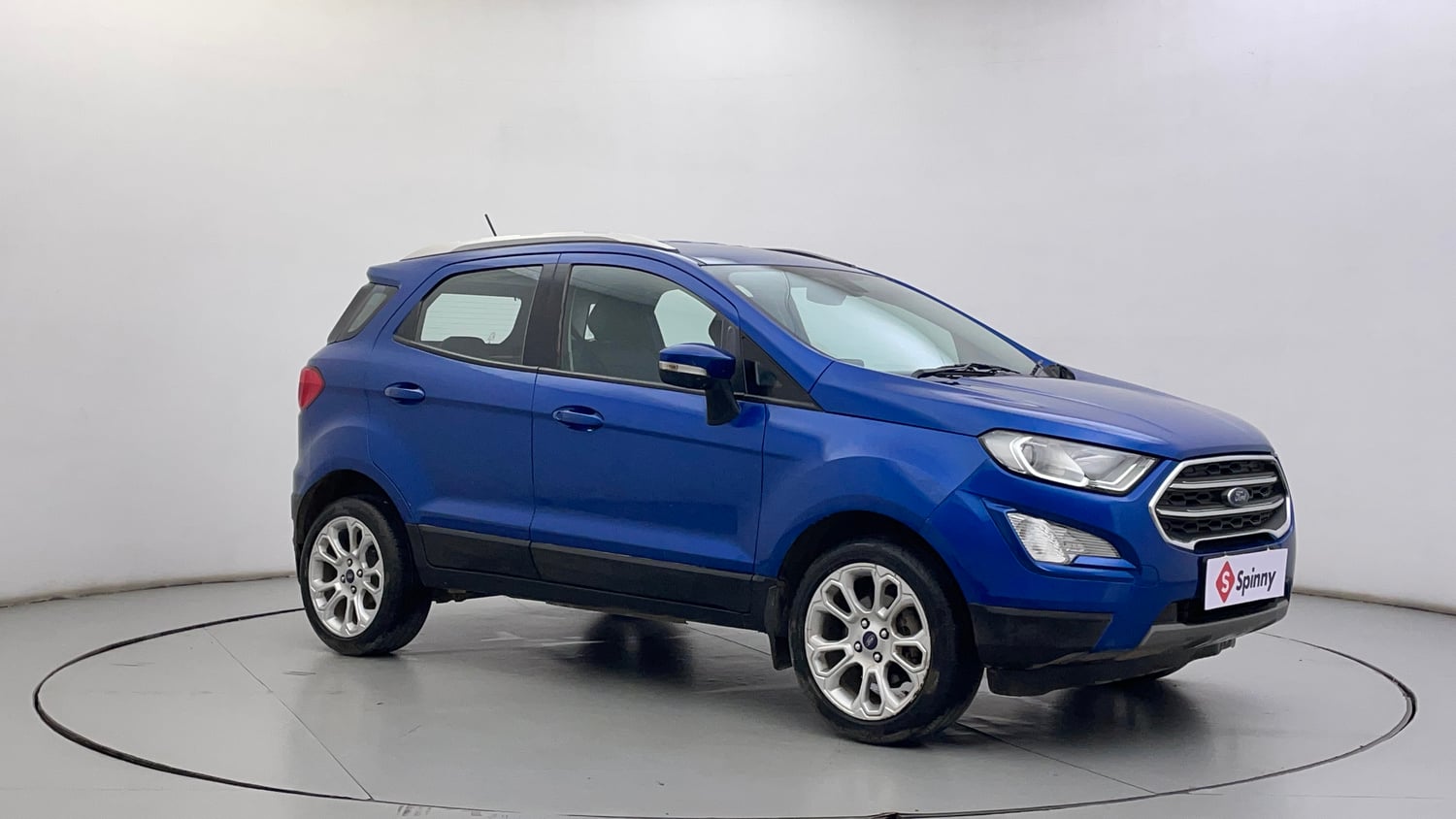 Used 2017 Ford EcoSport Titanium + 1.5L TDCi Diesel Manual exterior RIGHT FRONT CORNER VIEW