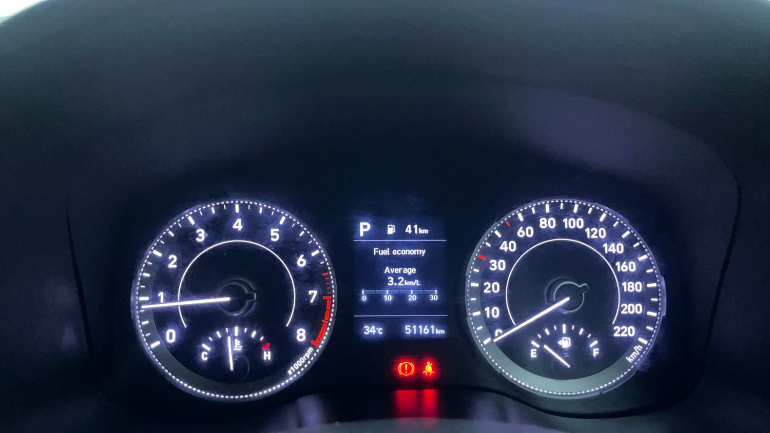 Used 2019 Hyundai Venue SX Plus 1.0 Turbo DCT Petrol Automatic interior CLUSTERMETER VIEW