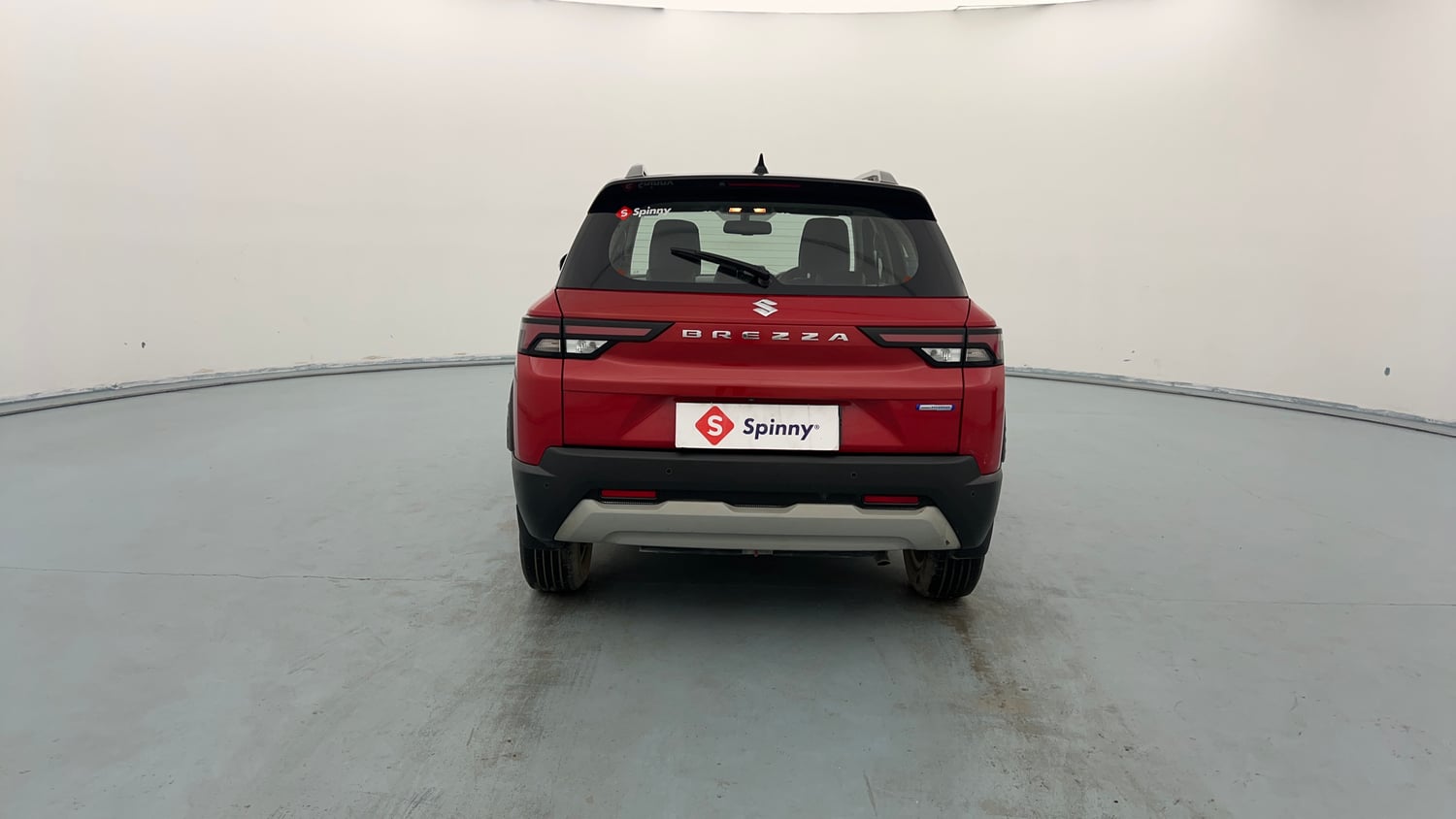 Used 2023 Maruti Suzuki Brezza Zxi Plus Dual Tone Petrol Manual exterior BACK VIEW