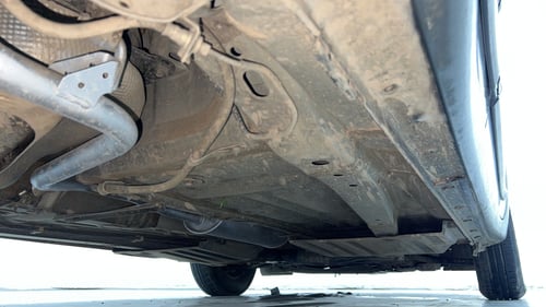Used 2022 Maruti Suzuki Swift VXi AMT Petrol Automatic extra REAR RIGHT UNDERBODY VIEW