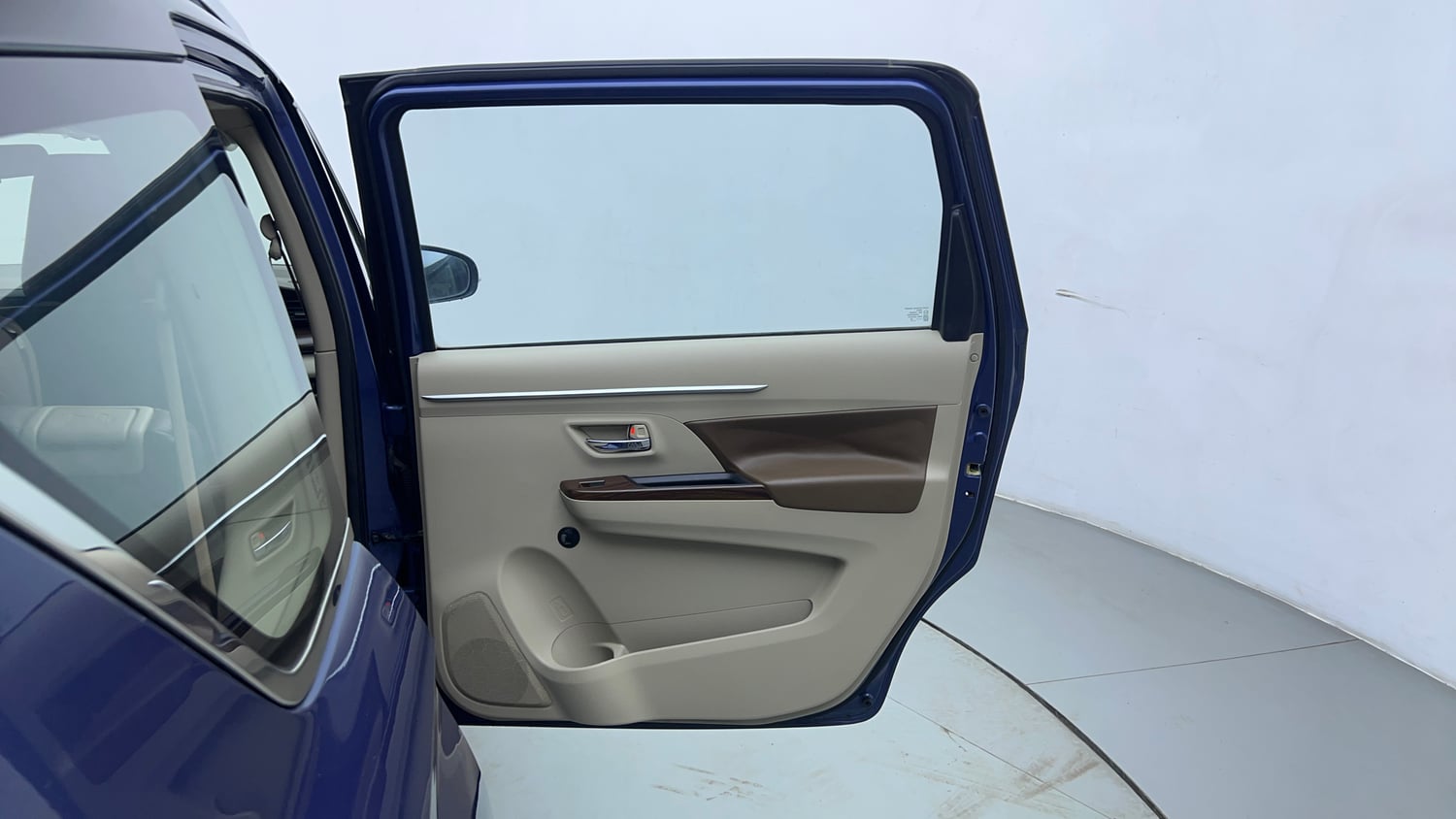 Used 2021 Maruti Suzuki New Ertiga VXi Petrol Manual interior RIGHT REAR DOOR OPEN VIEW