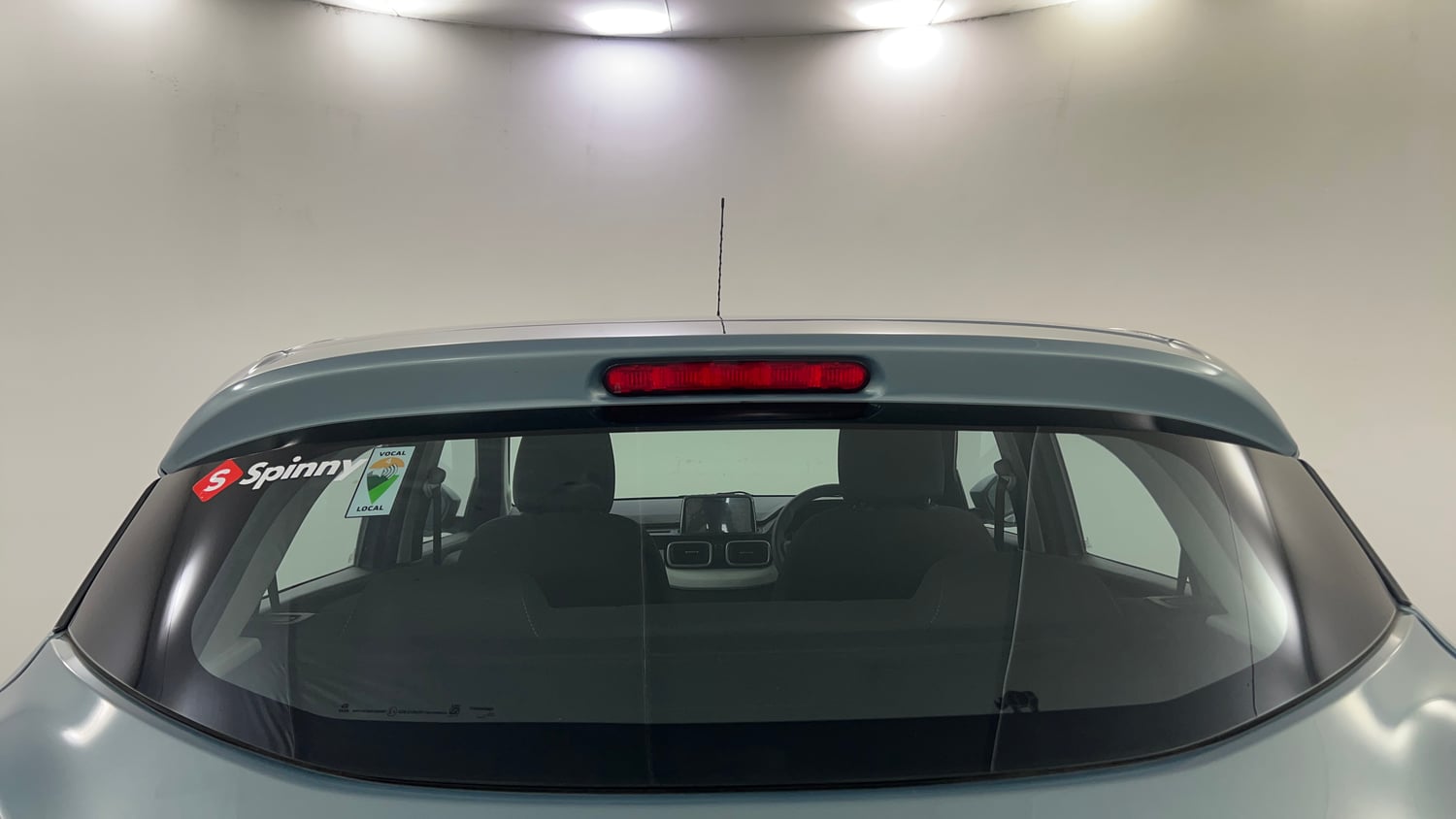 Used 2022 Tata Punch Accomplished AMT Petrol Automatic exterior BACK WINDSHIELD VIEW