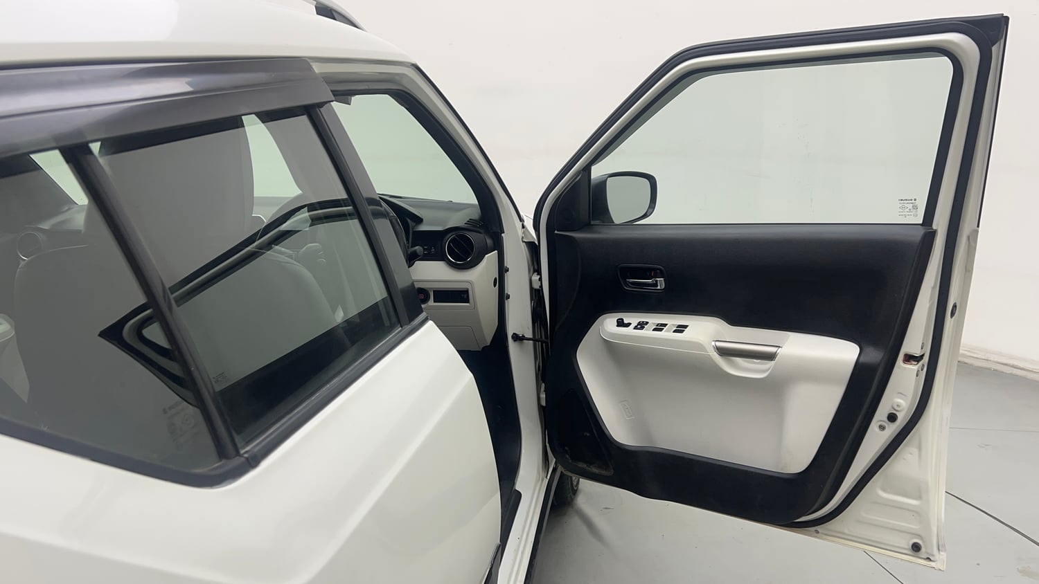 Used 2019 Maruti Suzuki Ignis Alpha 1.2 AMT Petrol Automatic interior RIGHT FRONT DOOR OPEN VIEW