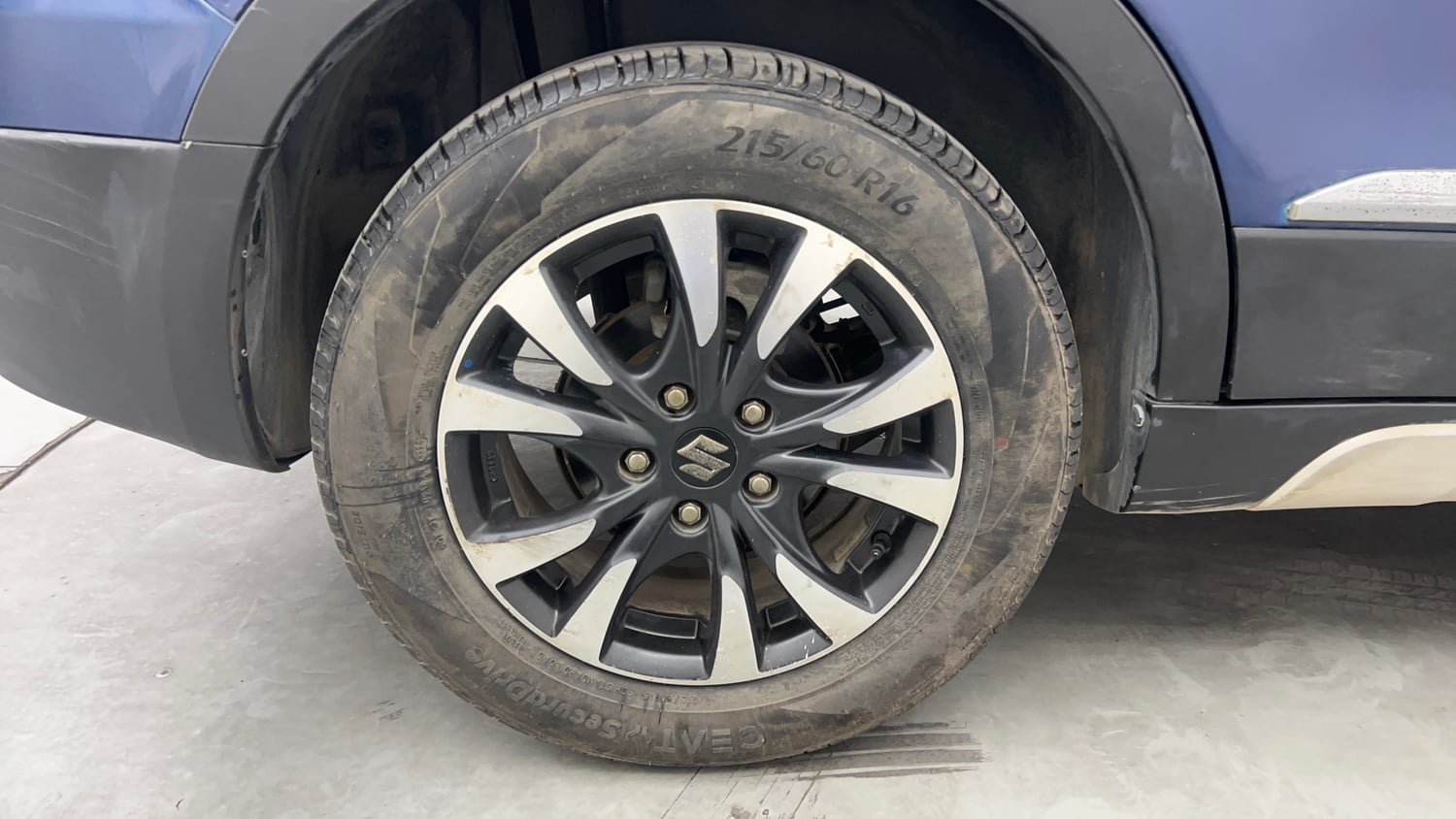 Used 2018 Maruti Suzuki S-Cross Zeta 1.3 Diesel Manual tyres RIGHT REAR TYRE RIM VIEW