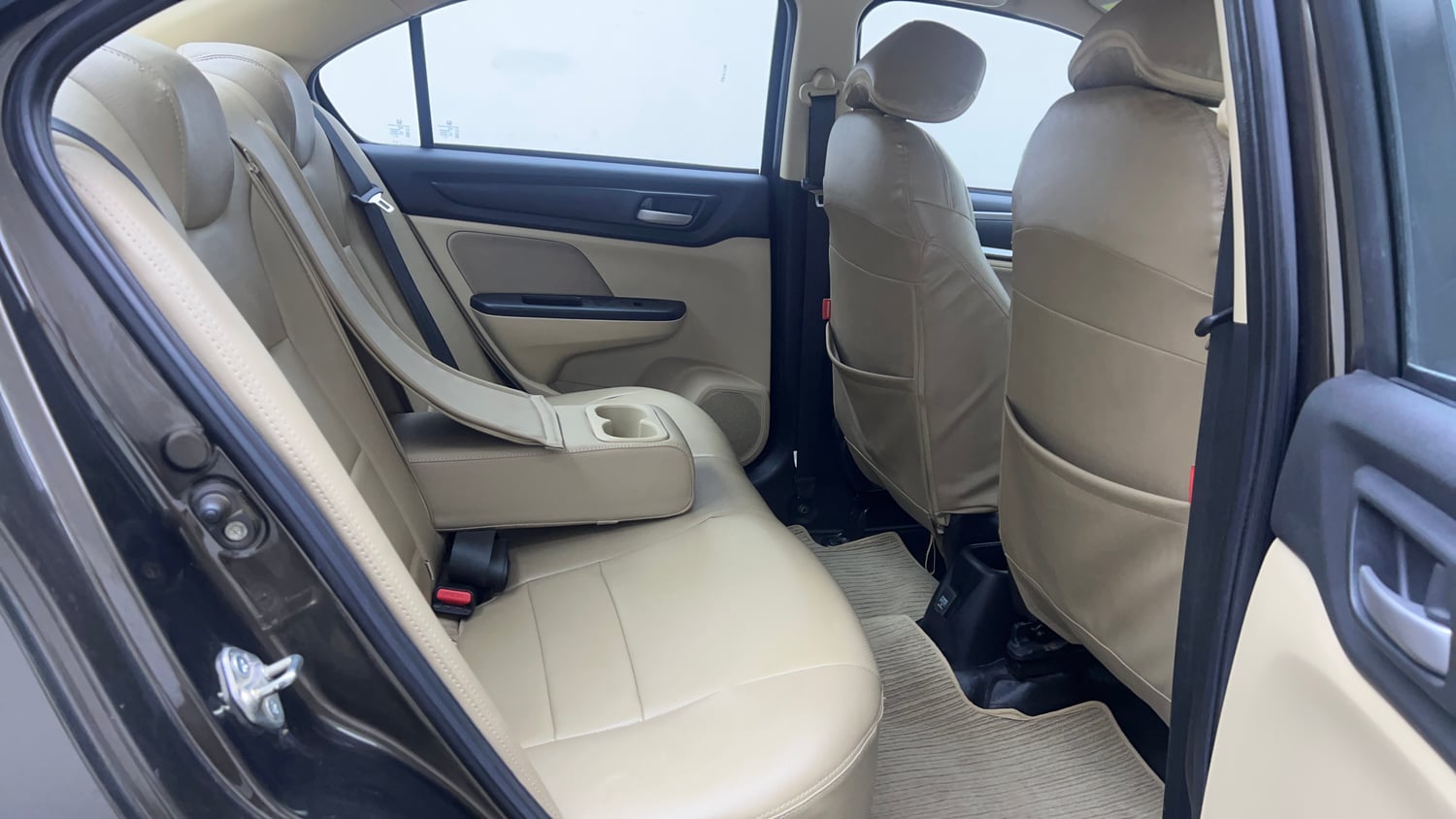 Used 2024 Honda Amaze S 1.2 Petrol MT Petrol Manual interior RIGHT SIDE REAR DOOR CABIN VIEW