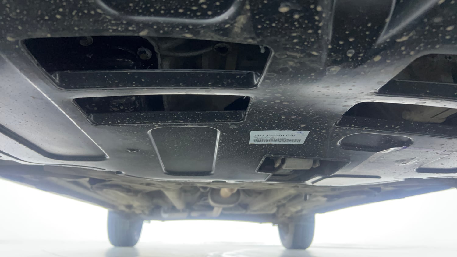 Used 2019 Hyundai Creta SX 1.6 AT Petrol Petrol Automatic extra FRONT LEFT UNDERBODY VIEW