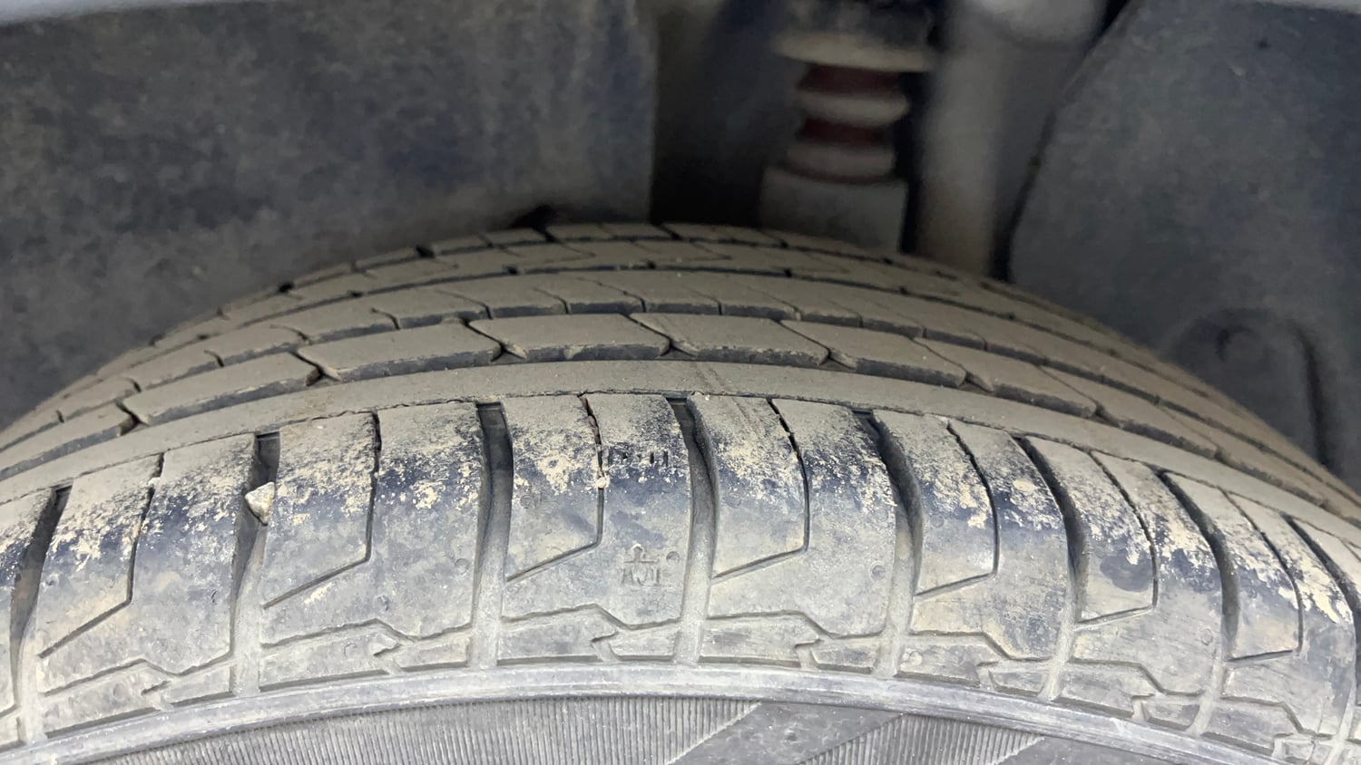 Used 2024 Hyundai Creta 1.5 MPi Petrol MT S(O) Petrol Manual tyres LEFT REAR TYRE TREAD VIEW
