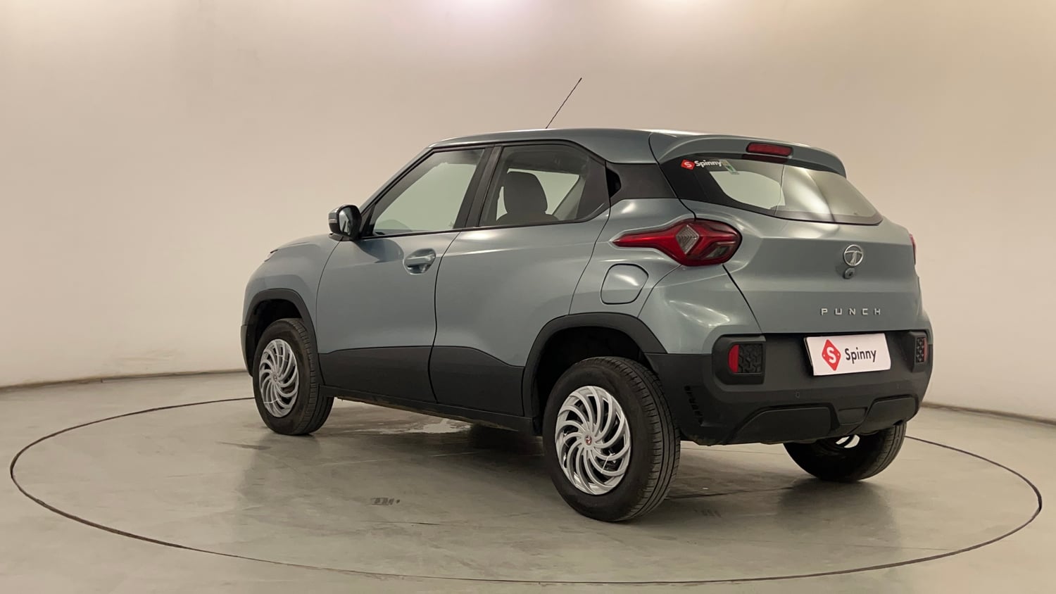 Used 2022 Tata Punch Accomplished AMT Petrol Automatic exterior LEFT REAR CORNER VIEW