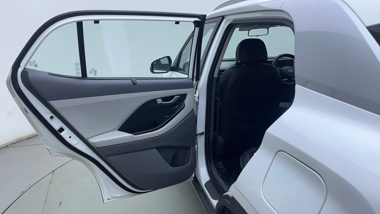 Used 2024 Hyundai Creta 1.5 MPi Petrol MT S(O) Petrol Manual interior LEFT REAR DOOR OPEN VIEW