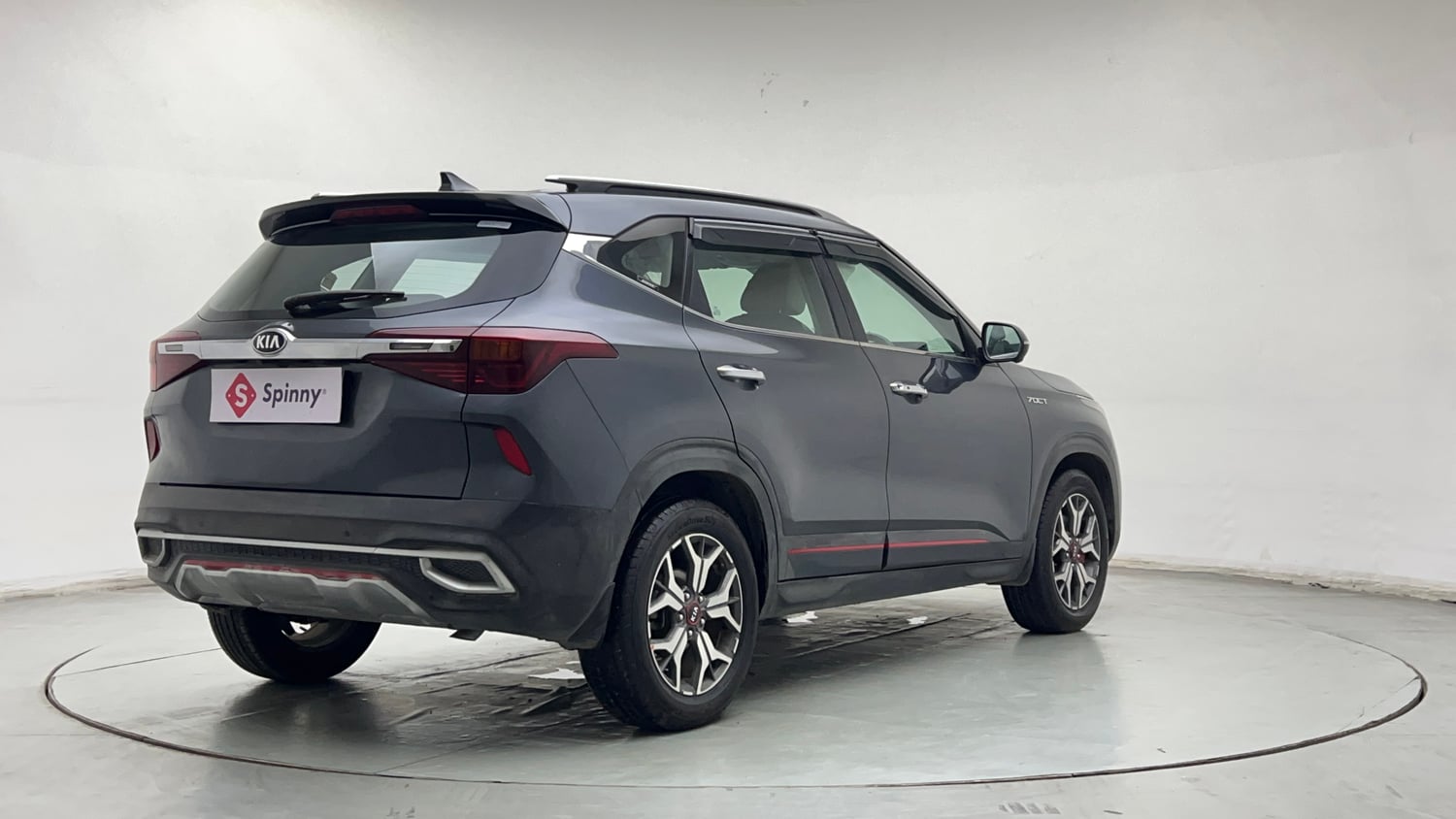 Used 2019 kia Seltos GTX Plus DCT 1.4 Petrol Automatic exterior RIGHT REAR CORNER VIEW